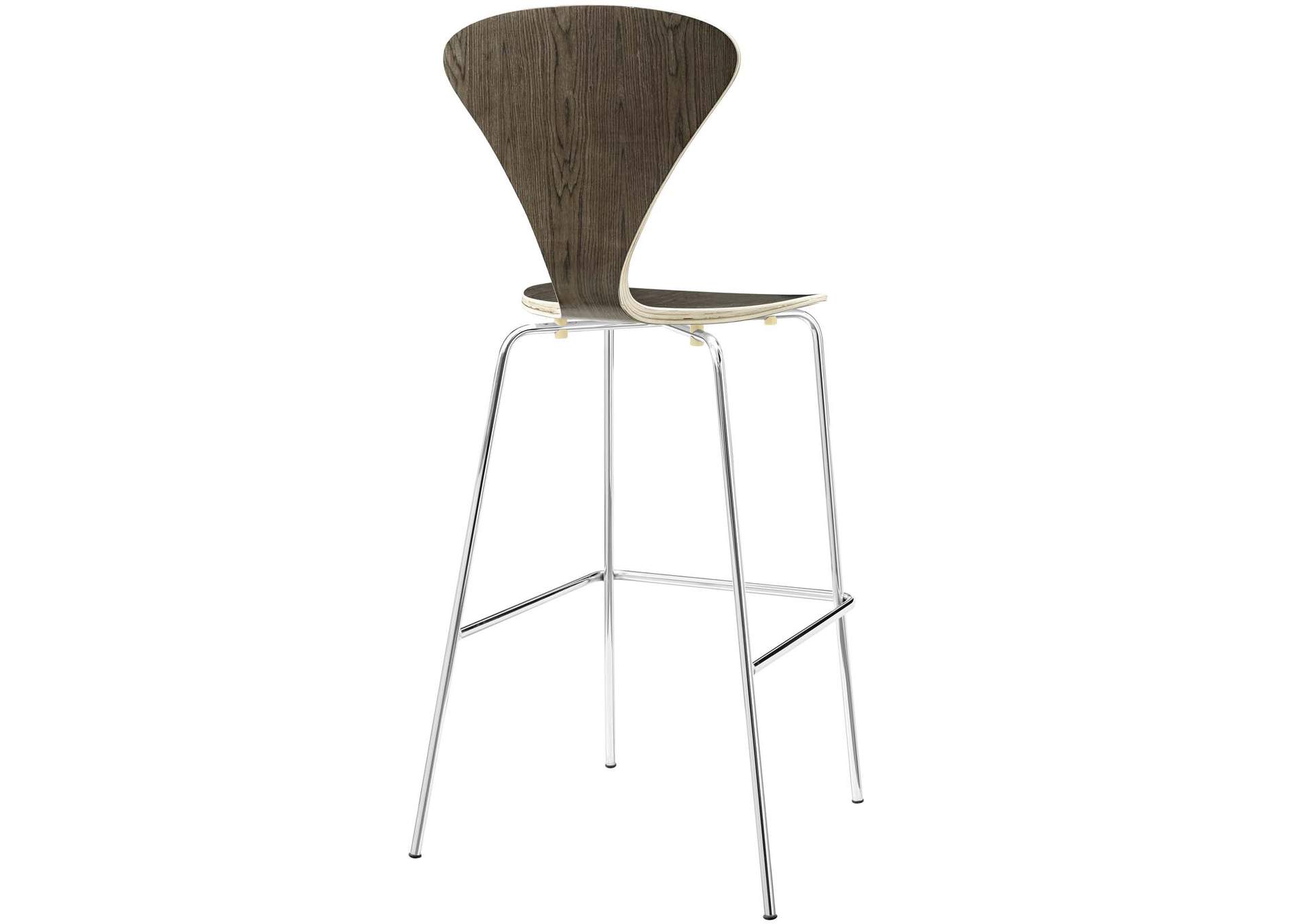 Passage Walnut Dining Bar Stool,Modway