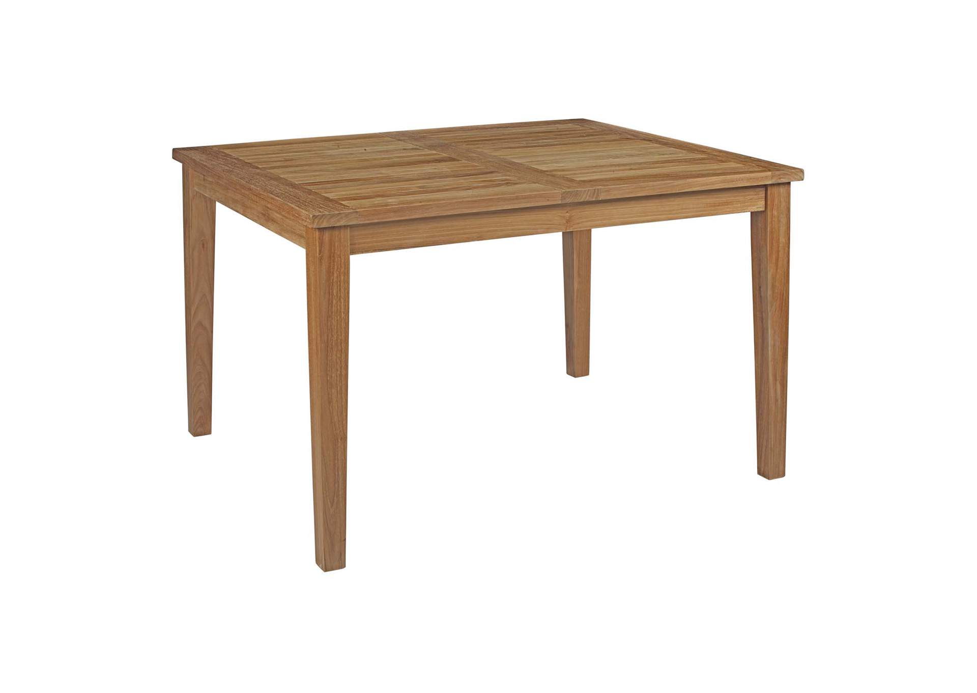 Natural Marina Outdoor Patio Teak Dining Table,Modway