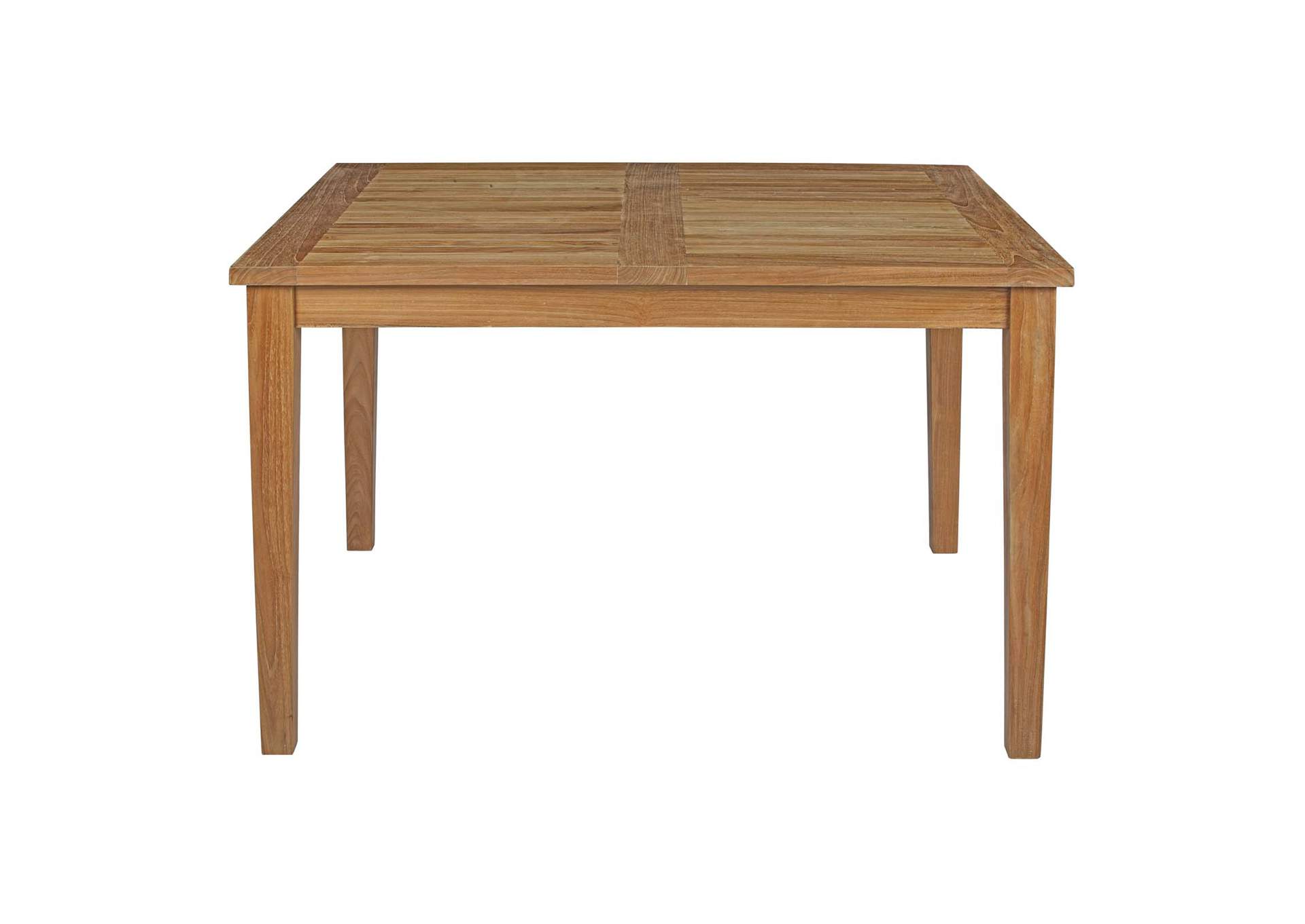 Natural Marina Outdoor Patio Teak Dining Table,Modway