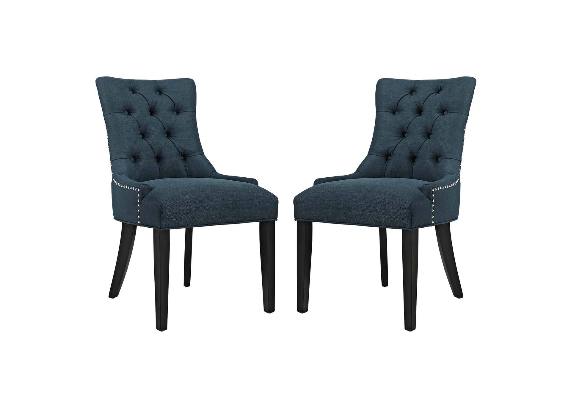 Azure Regent Dining Side Chair Fabric [Set of 2],Modway