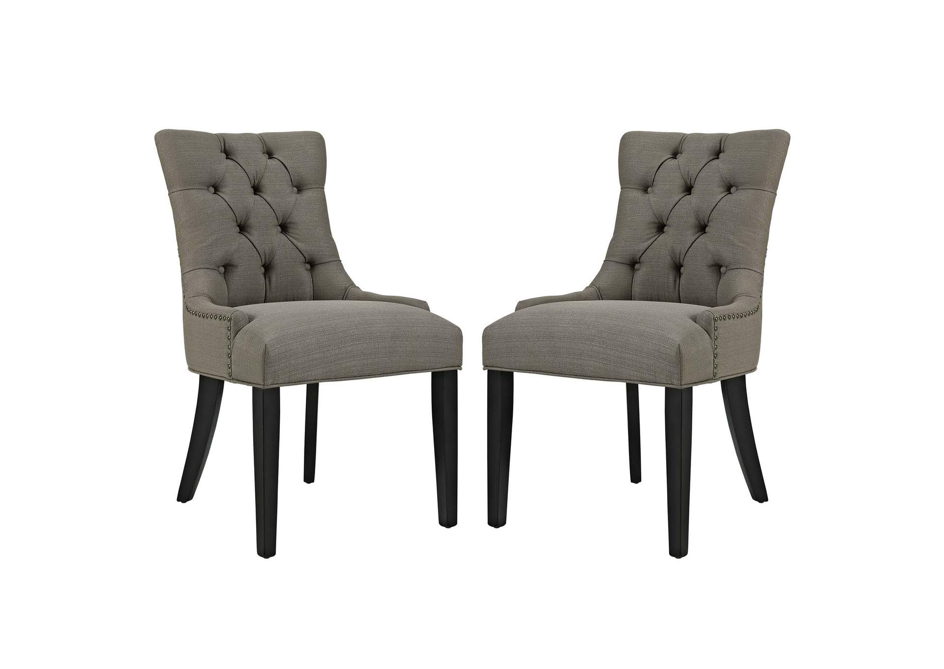 Granite Regent Dining Side Chair Fabric [Set of 2],Modway