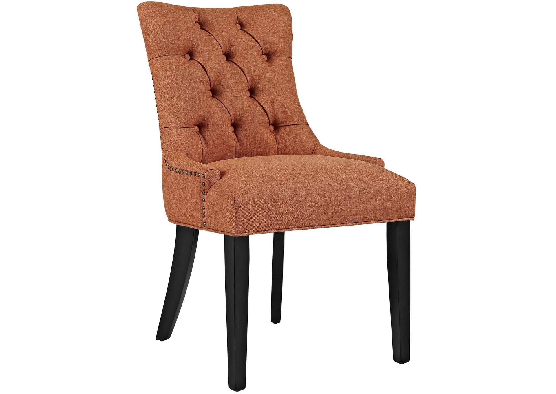 Orange Regent Dining Side Chair Fabric [Set of 2],Modway