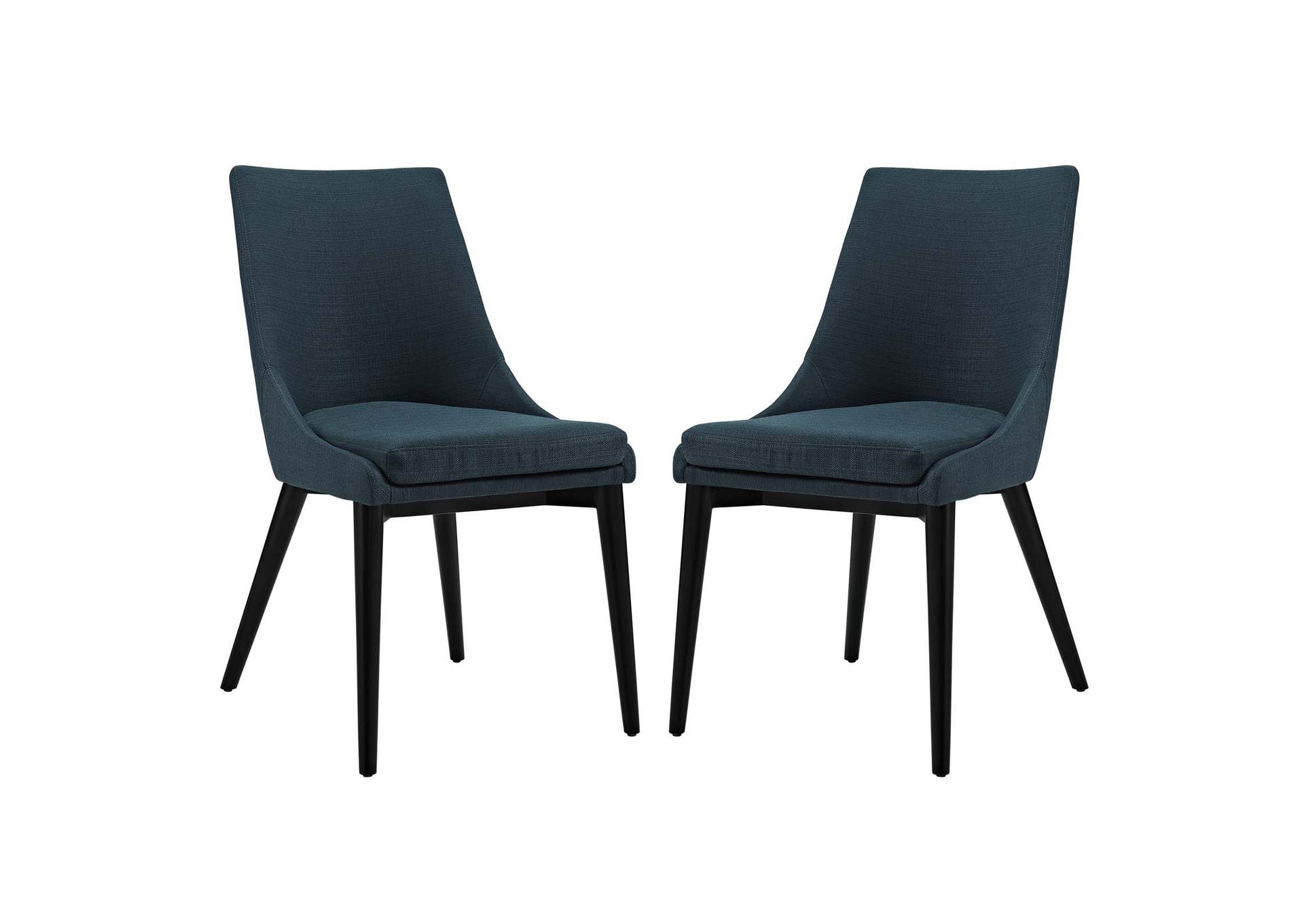 Azure viscount Dining Side Chair Fabric [Set of 2],Modway