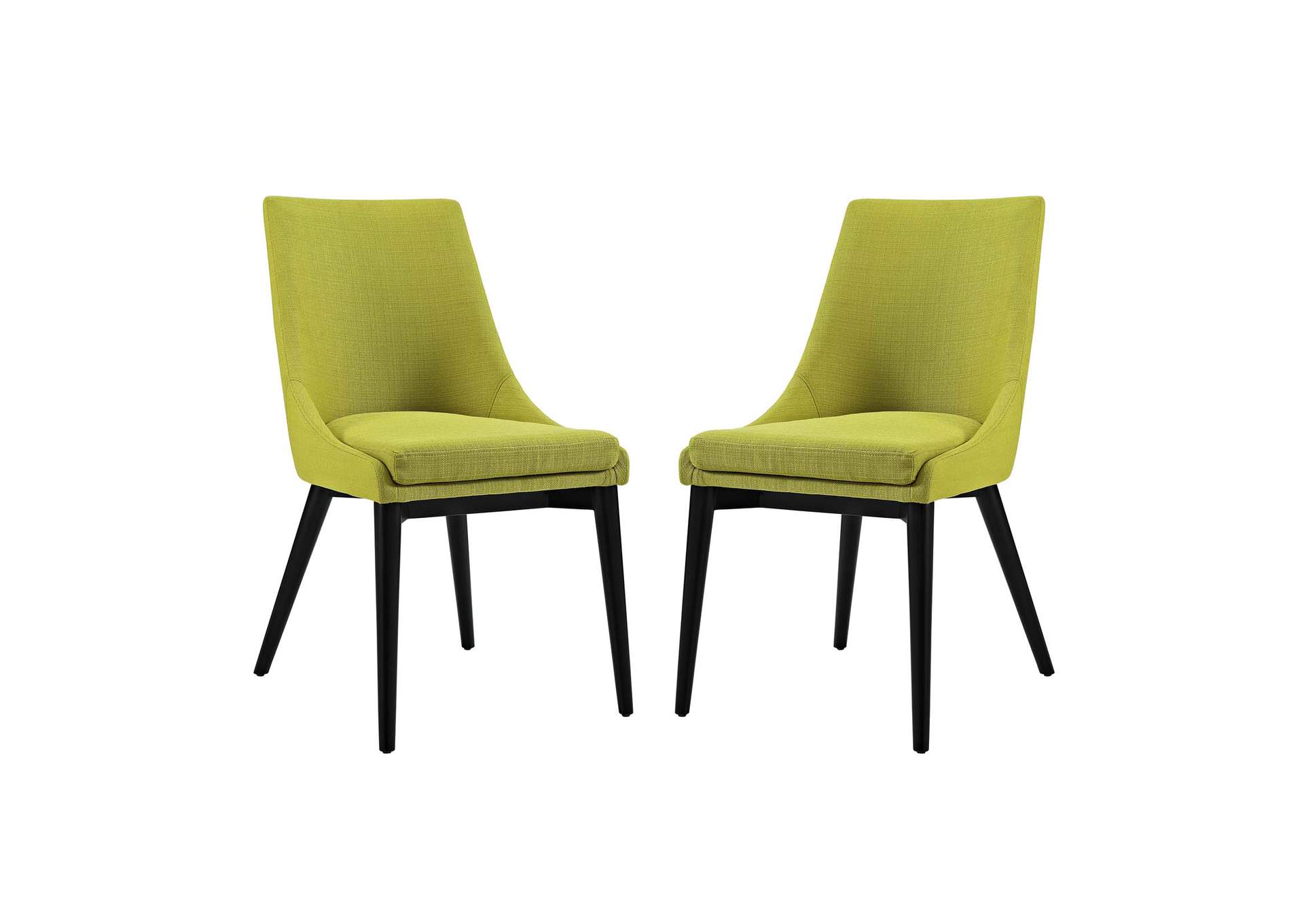 Wheatgrass viscount Dining Side Chair Fabric [Set of 2],Modway