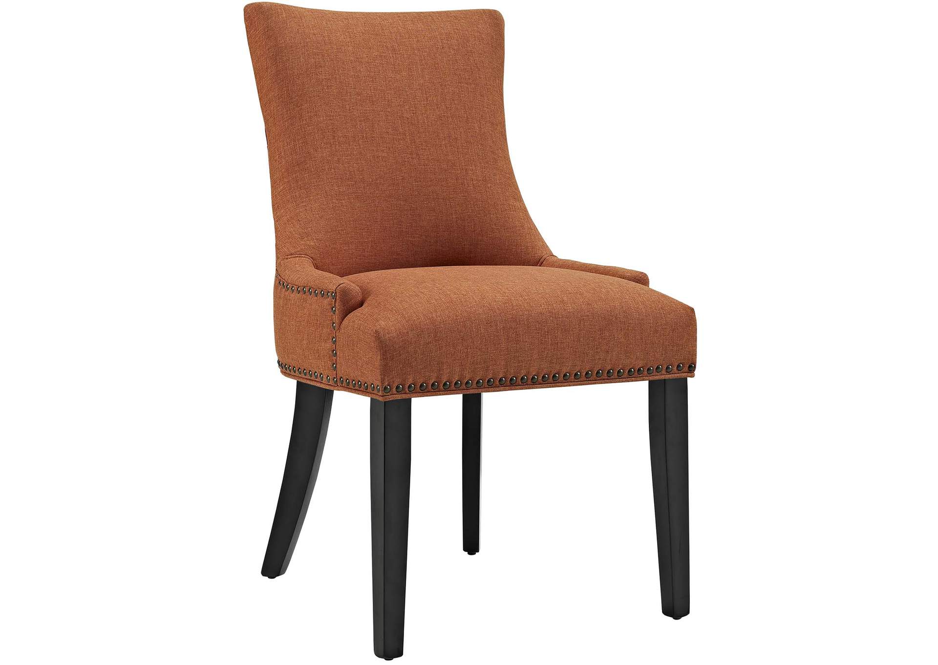 Orange mar Dining Side Chair Fabric [Set of 2],Modway