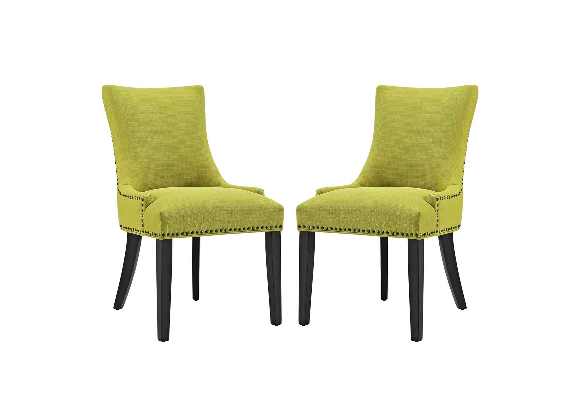 Wheatgrass mar Dining Side Chair Fabric [Set of 2],Modway