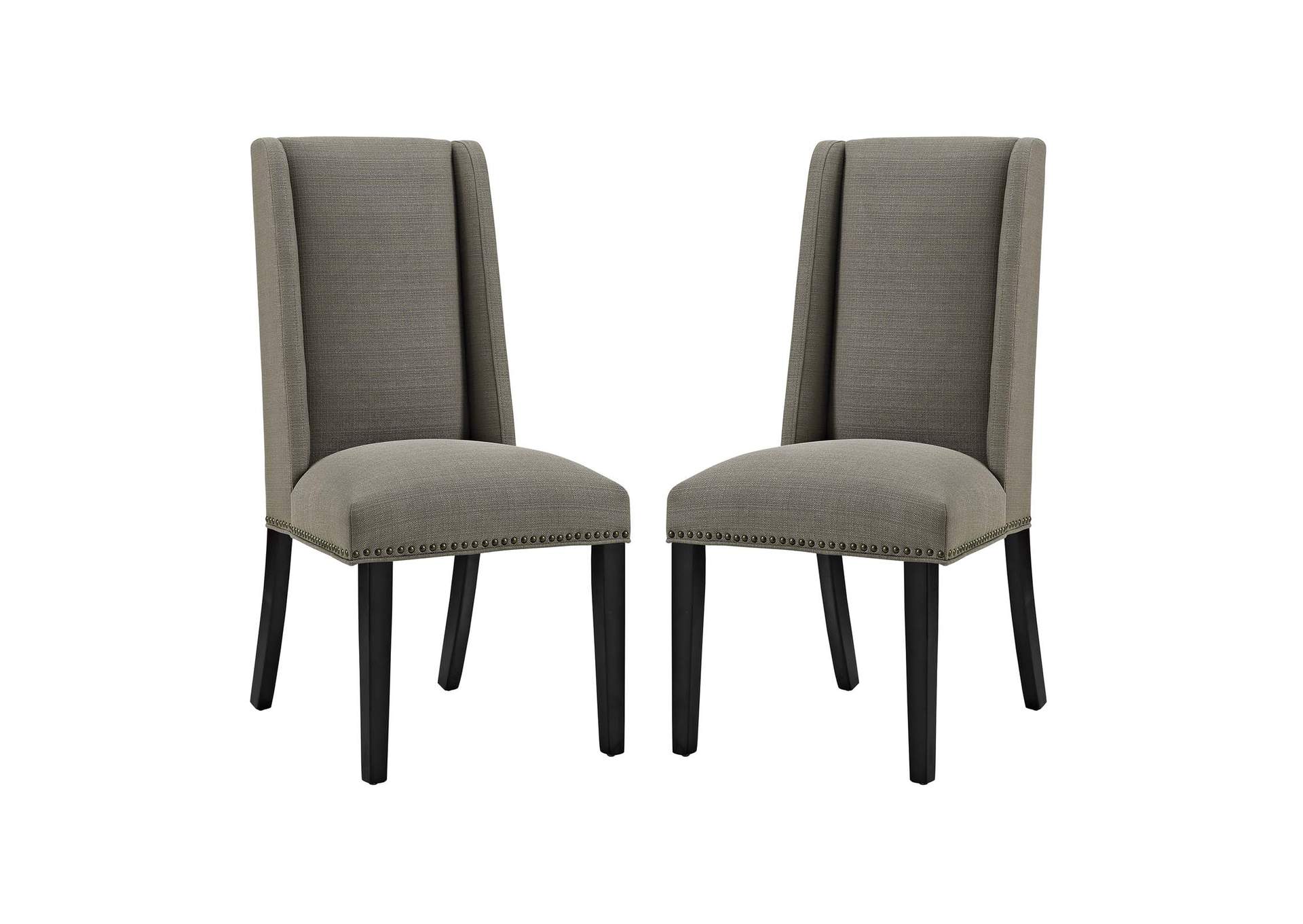 Baron Granite Dining Chair Fabric [Set of 2],Modway