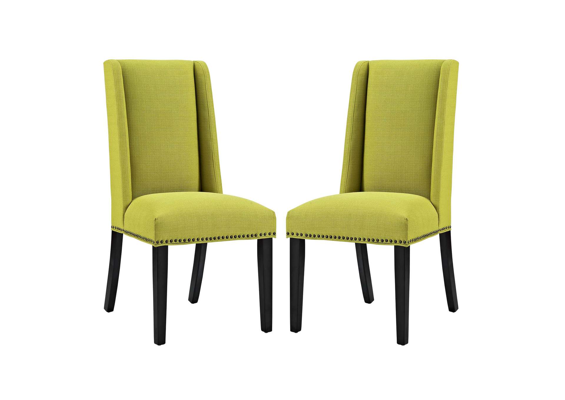 Baron Wheatgrass Dining Chair Fabric [Set of 2],Modway