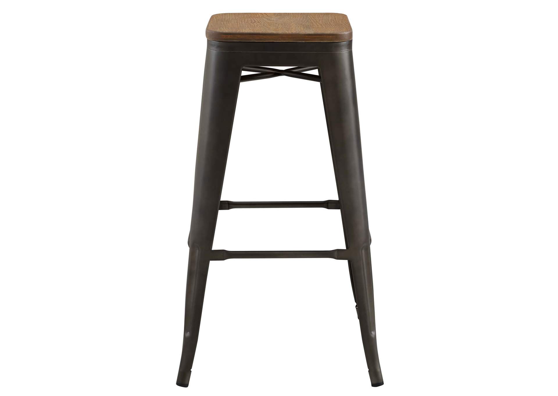 Brown Promenade Bar Stool,Modway