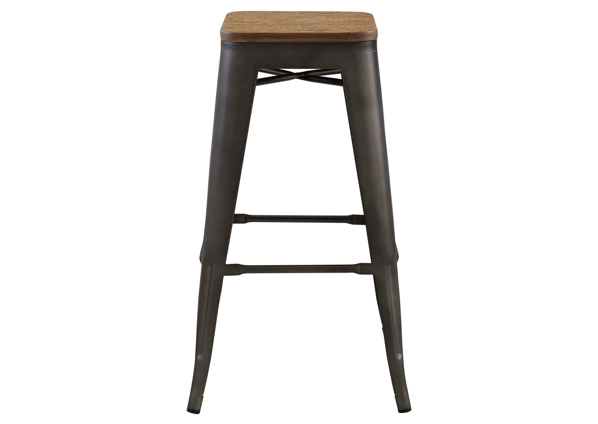 Brown Promenade Bar Stool,Modway