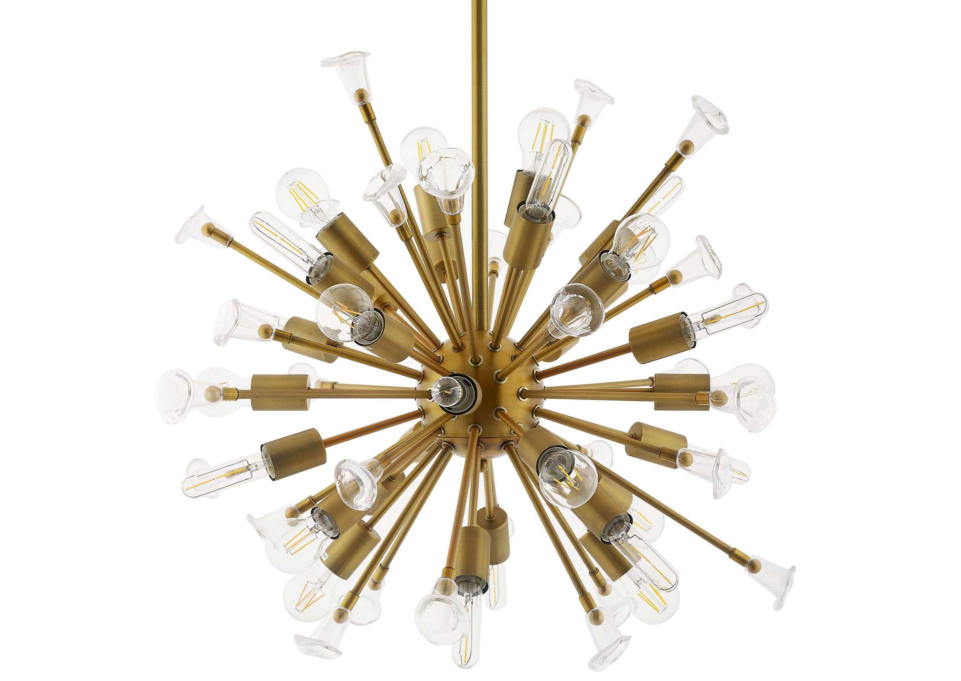 Burst Ceiling Light Pendant Chandelier,Modway