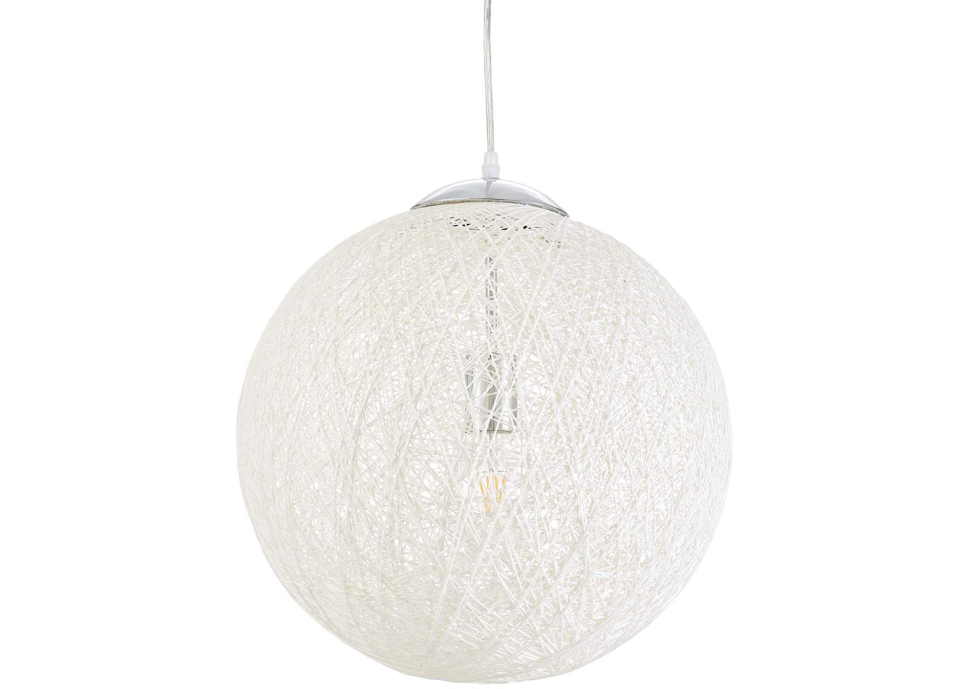 Spool 16" Pendant Light Chandelier,Modway