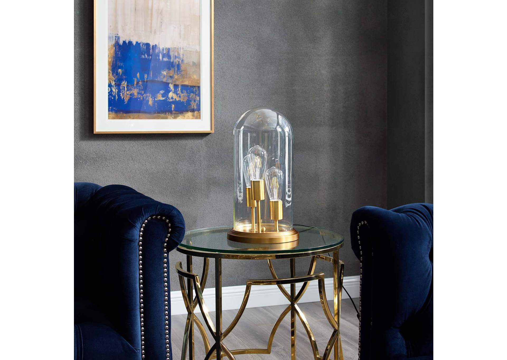 Admiration Cloche Table Lamp,Modway