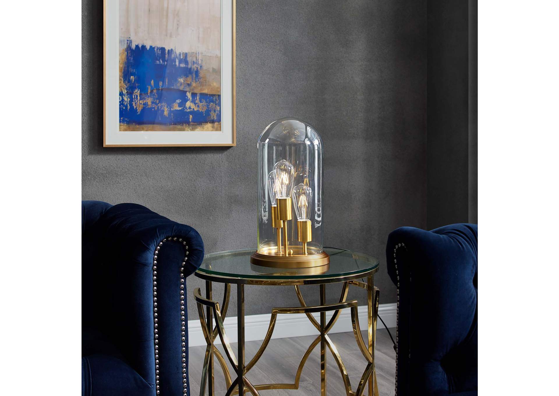 Admiration Cloche Table Lamp,Modway