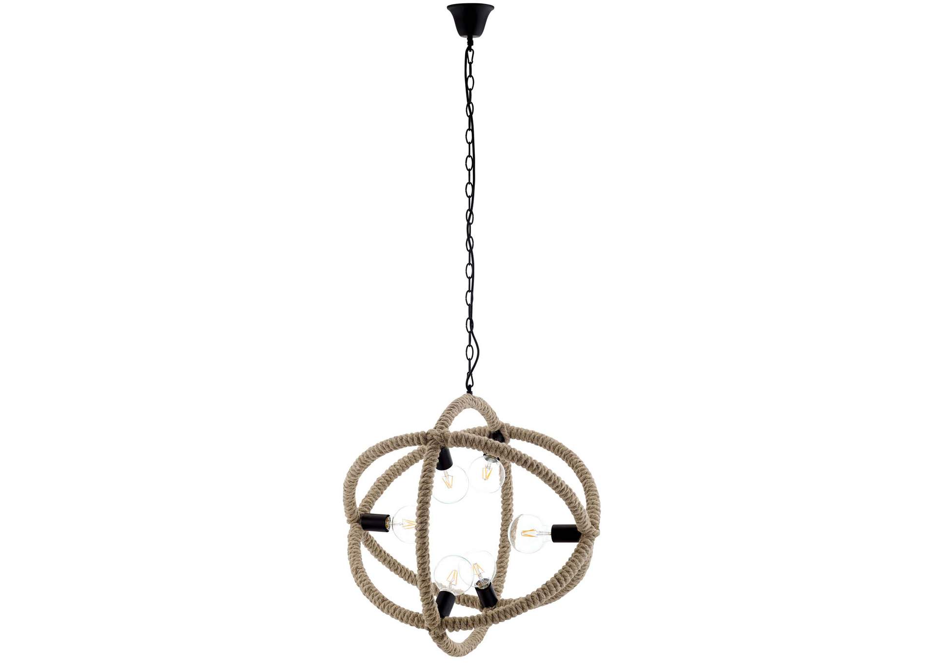 Transpose Rope Pendant Chandelier,Modway