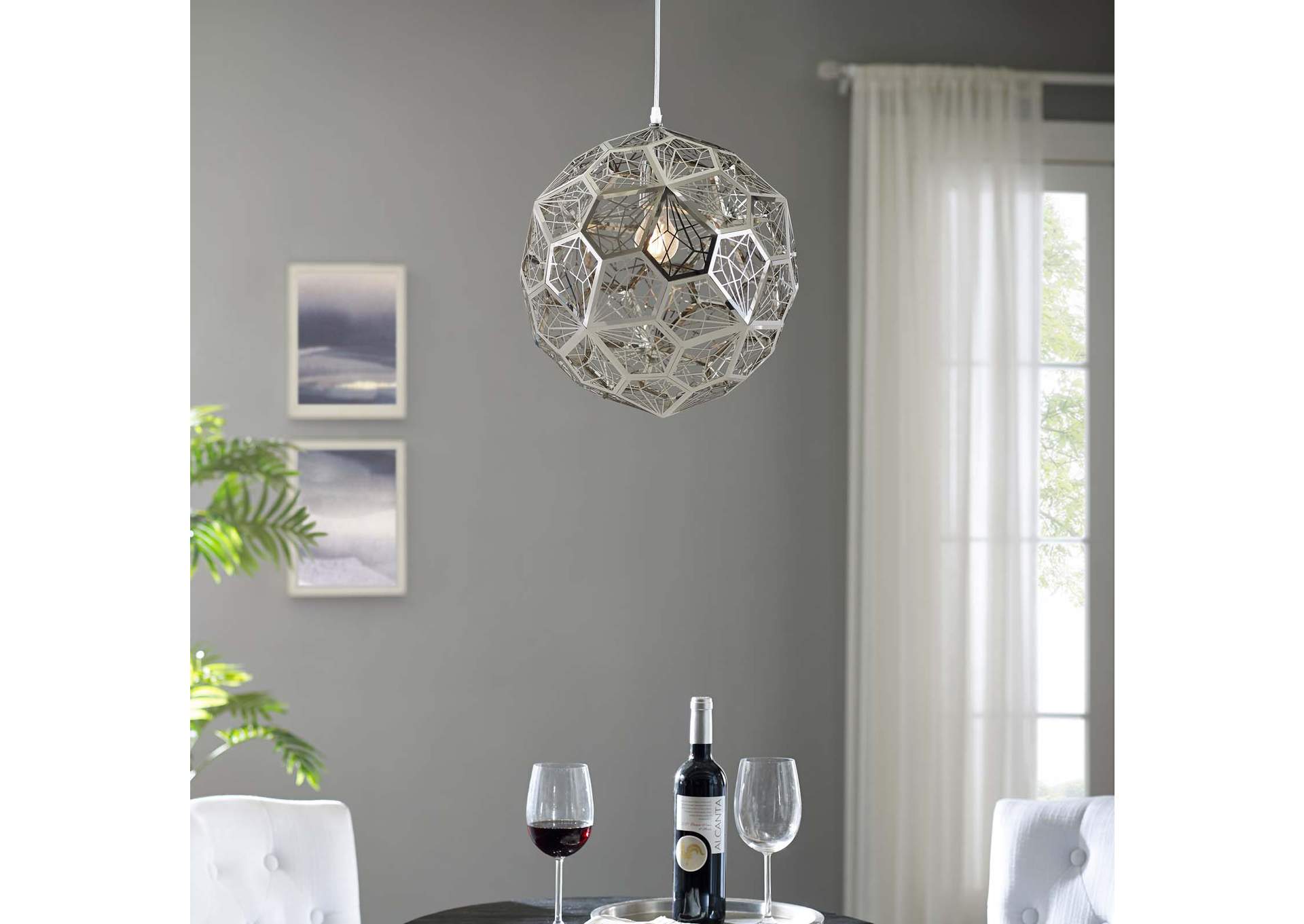 Shine Pendant Chandelier,Modway