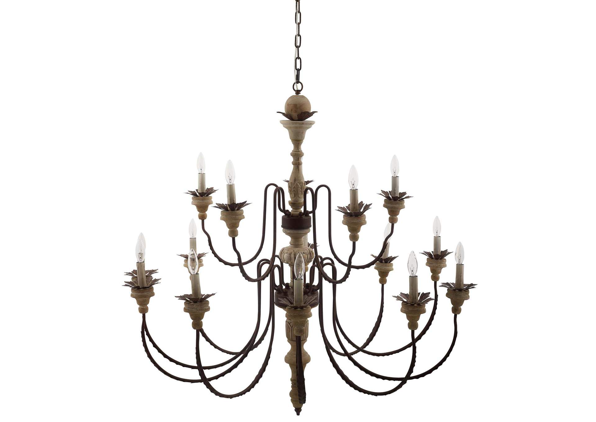 Nobility Pendant Light Ceiling Candelabra Chandelier,Modway