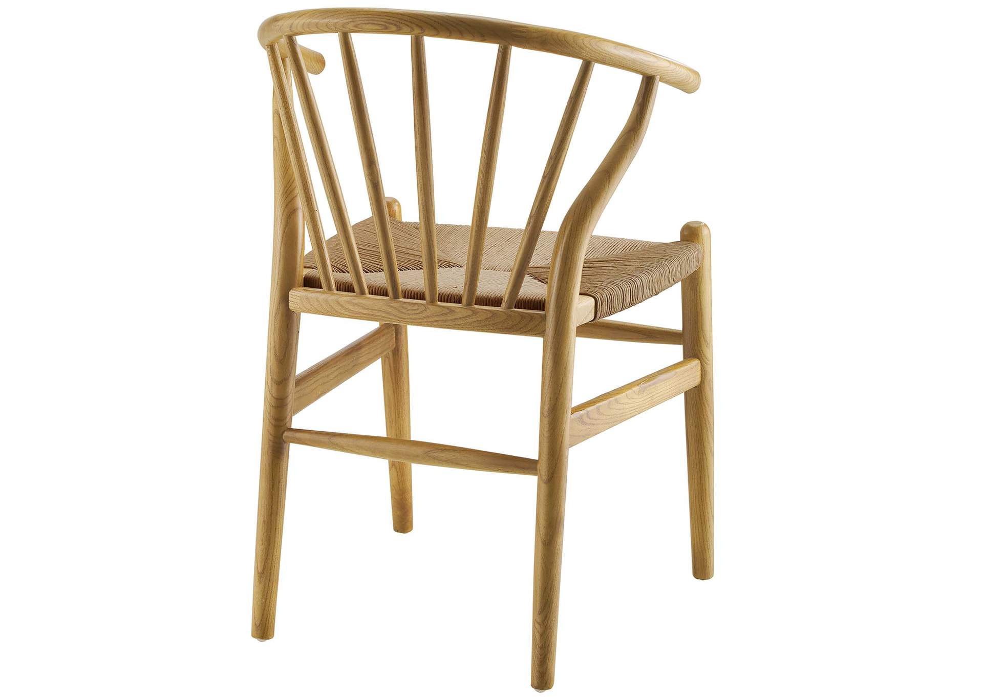 Natural Flourish Spindle Wood Dining Side Chair,Modway