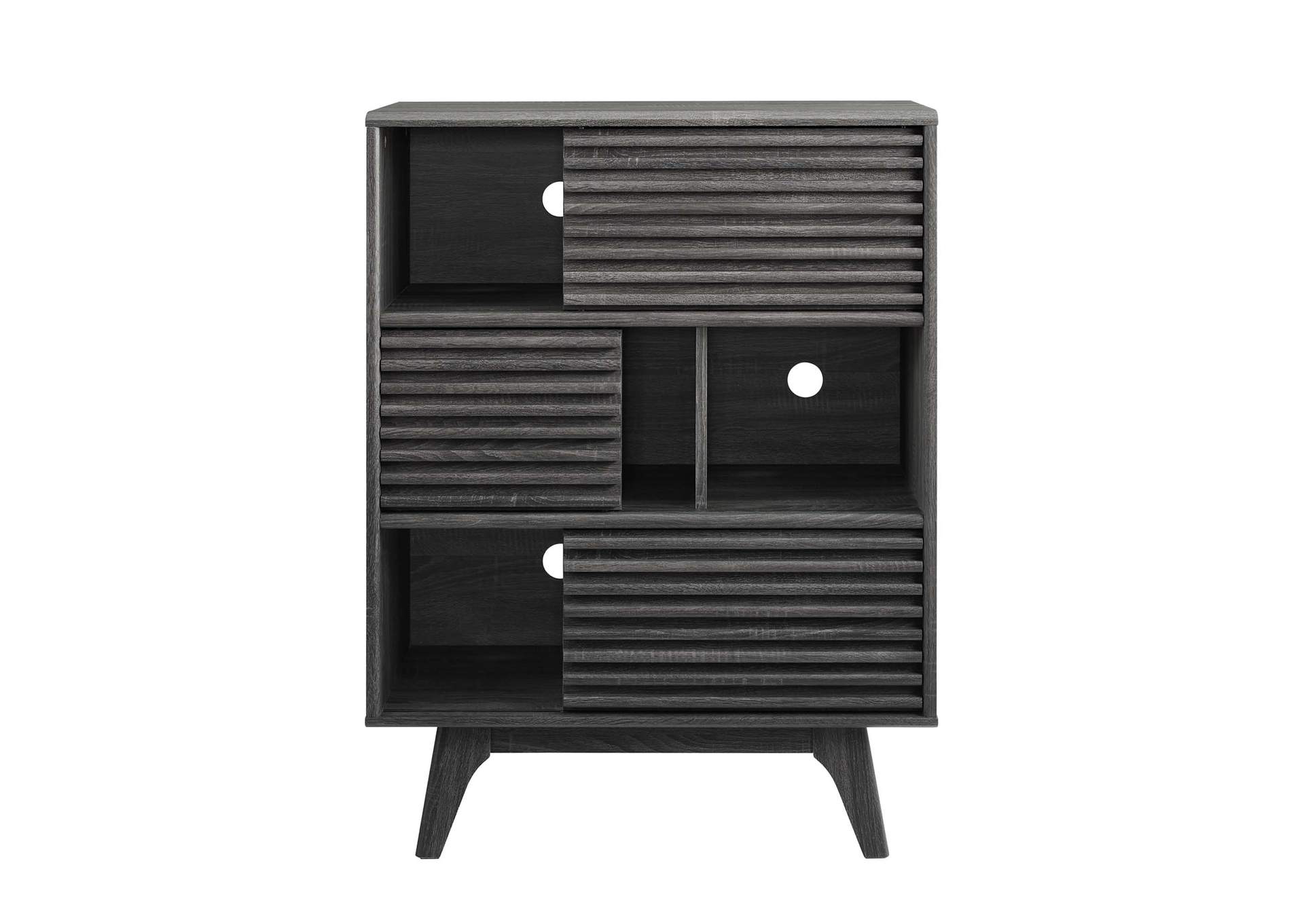 Render Three-Tier Display Storage Cabinet Stand,Modway