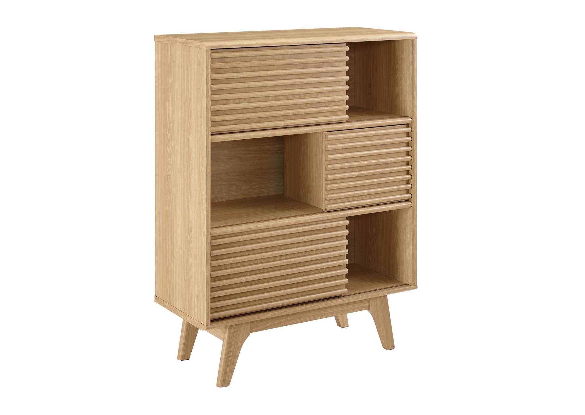 Render Three-Tier Display Storage Cabinet Stand,Modway