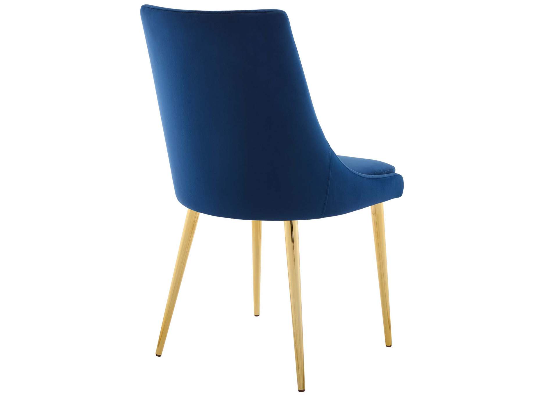 Navy Viscount Modern Accent Performance Velvet Dining Chair,Modway