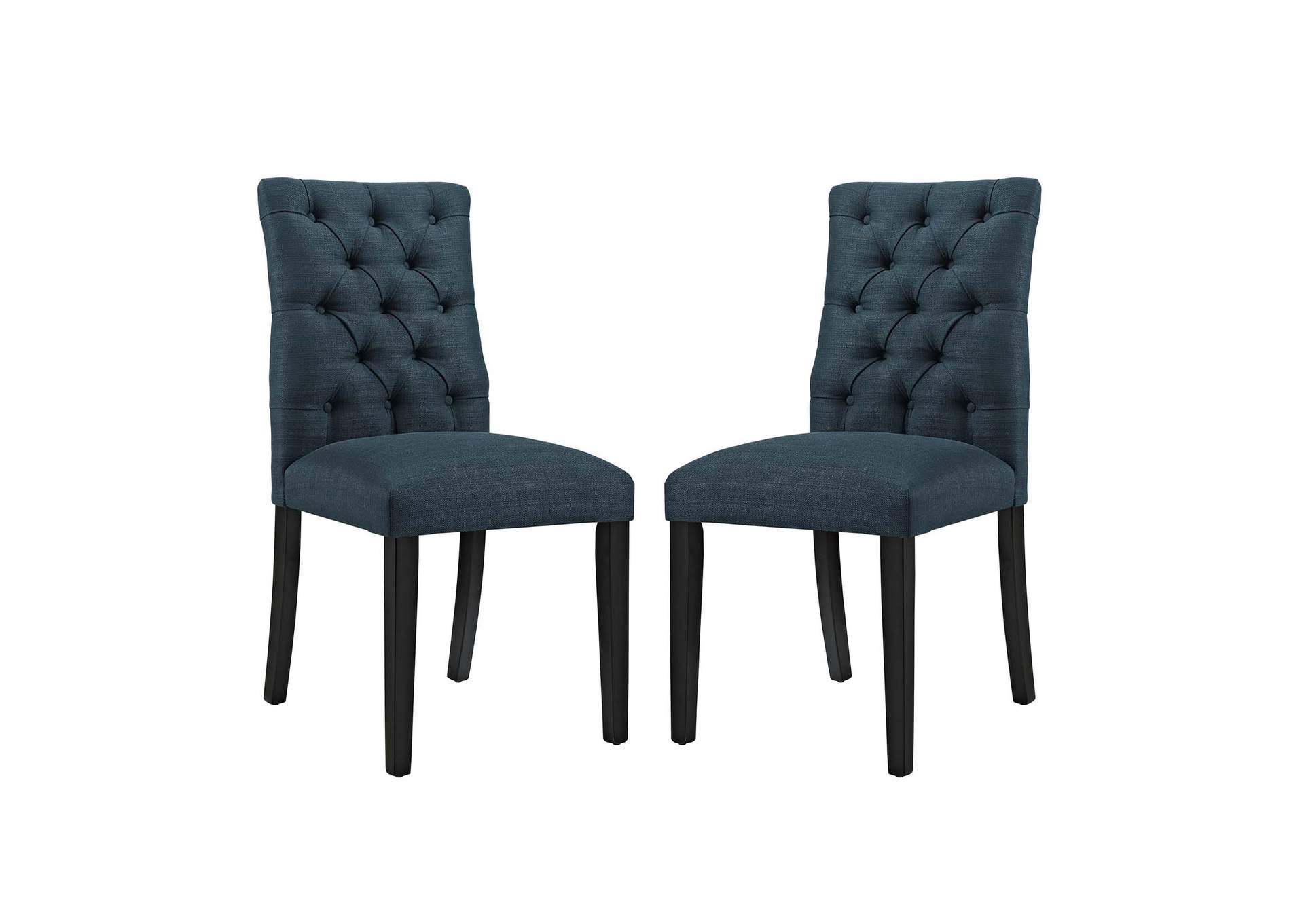 Azure Duchess Dining Chair Fabric [Set of 2],Modway