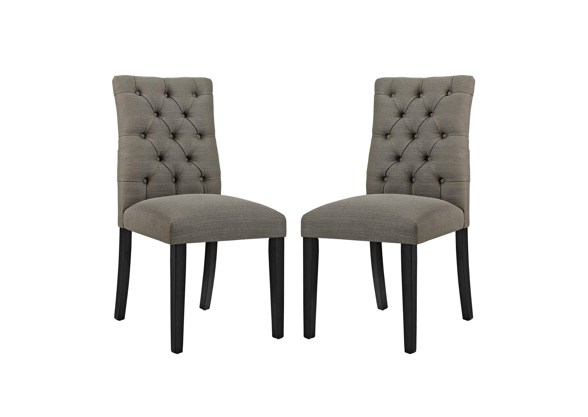 Granite Duchess Dining Chair Fabric [Set of 2],Modway