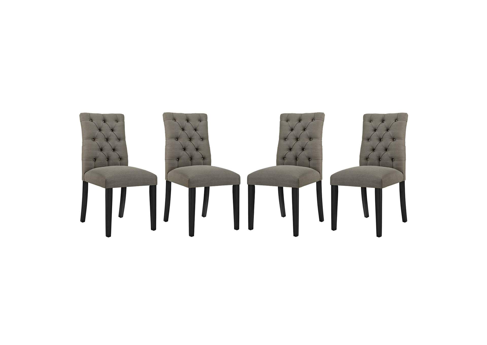 Granite Duchess Dining Chair Fabric [Set of 4],Modway