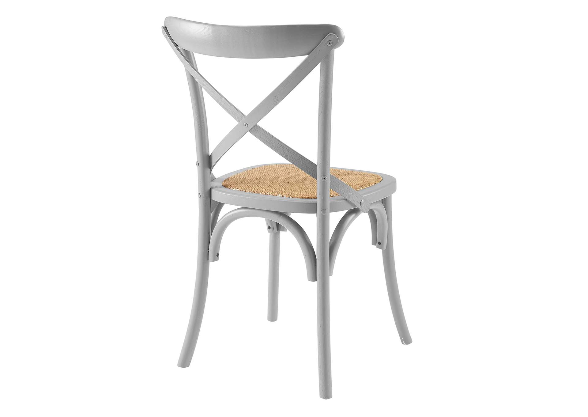 Light Gray Gear Dining Side Chair [Set of 2],Modway