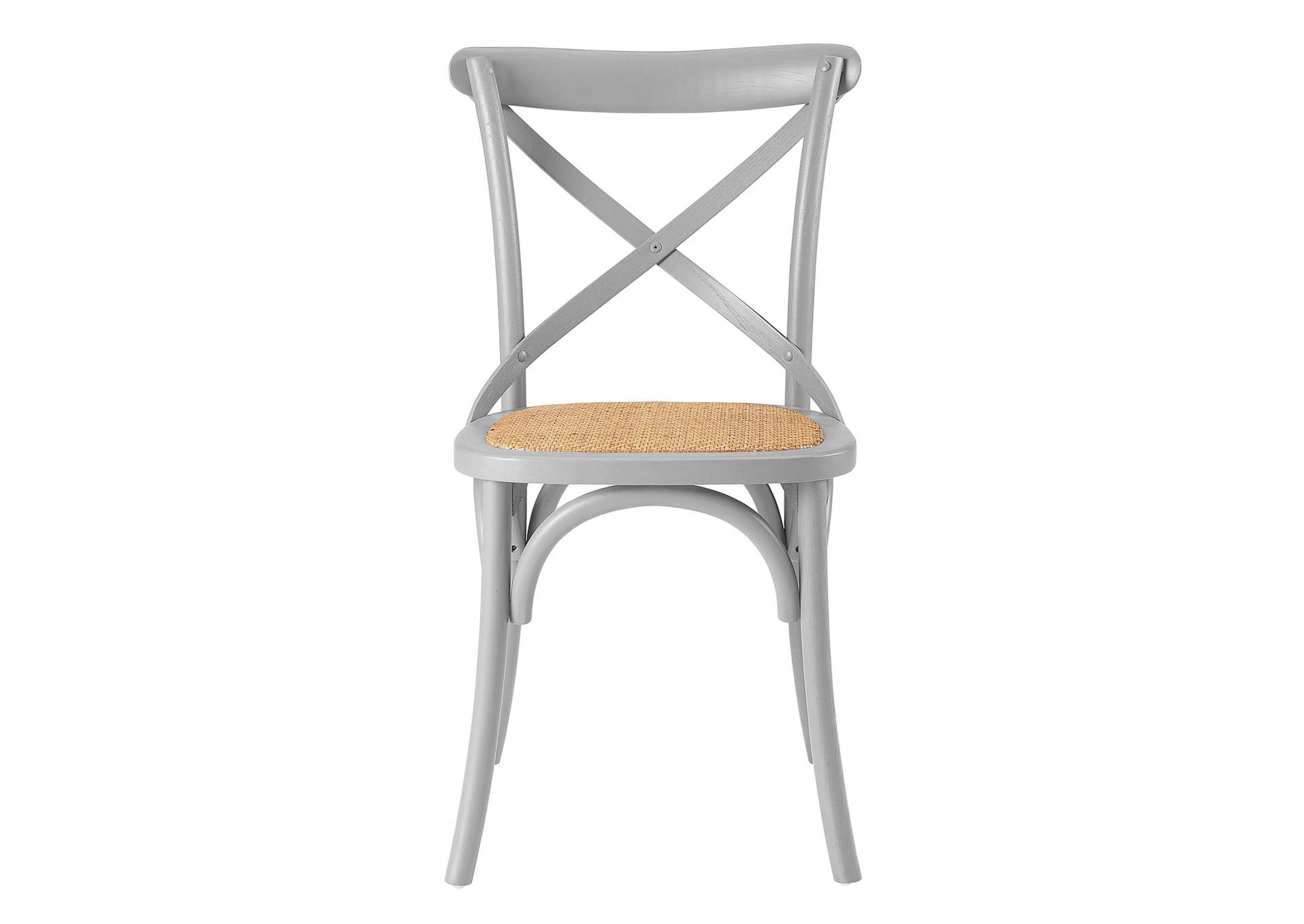 Light Gray Gear Dining Side Chair [Set of 2],Modway