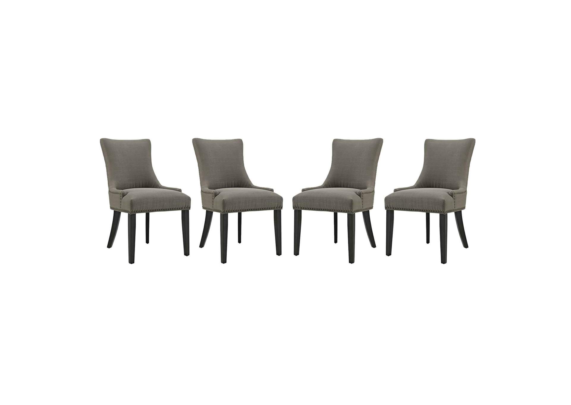 Granite Marquis Dining Chair Fabric [Set of 4],Modway