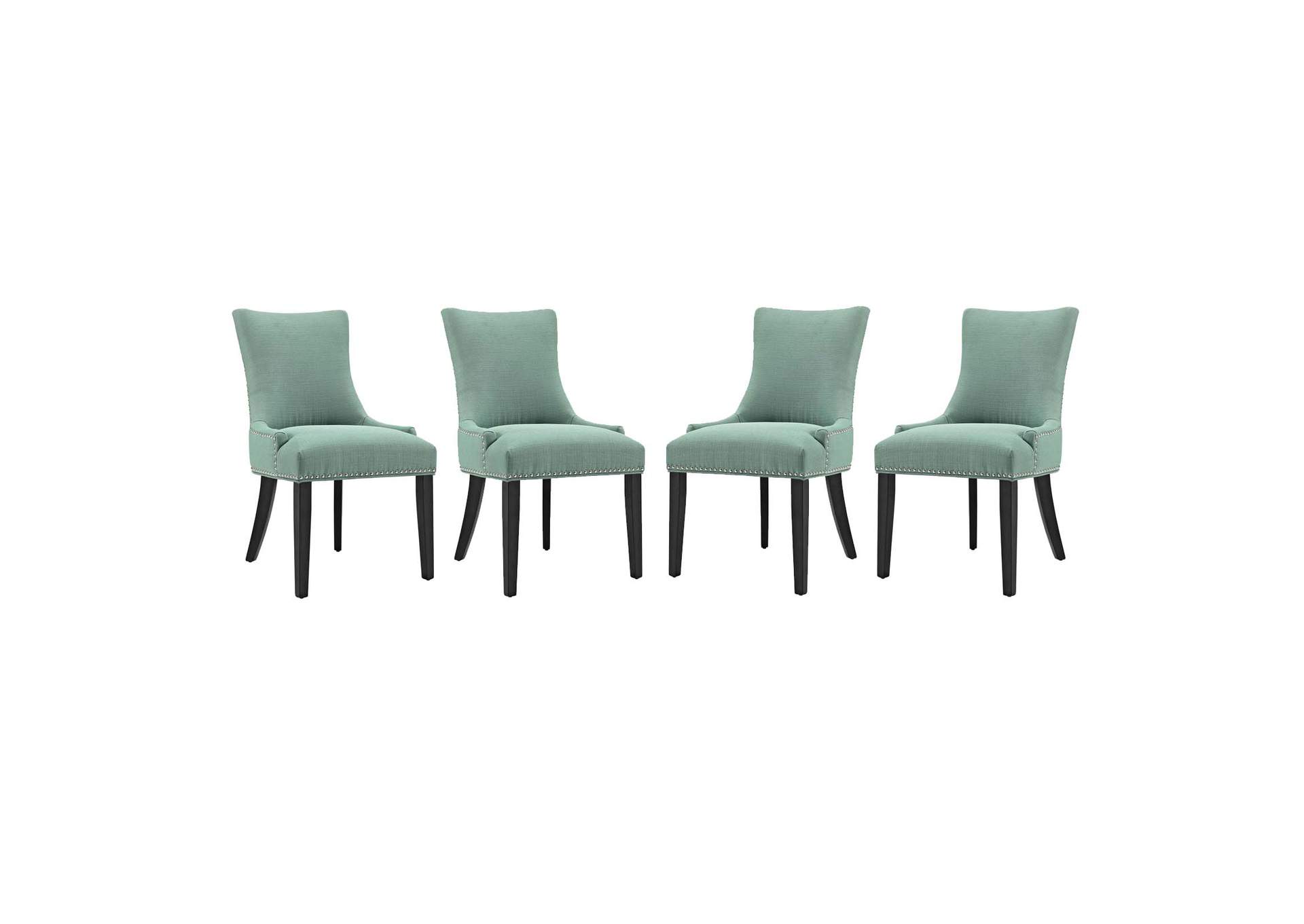 Laguna Marquis Dining Chair Fabric [Set of 4],Modway