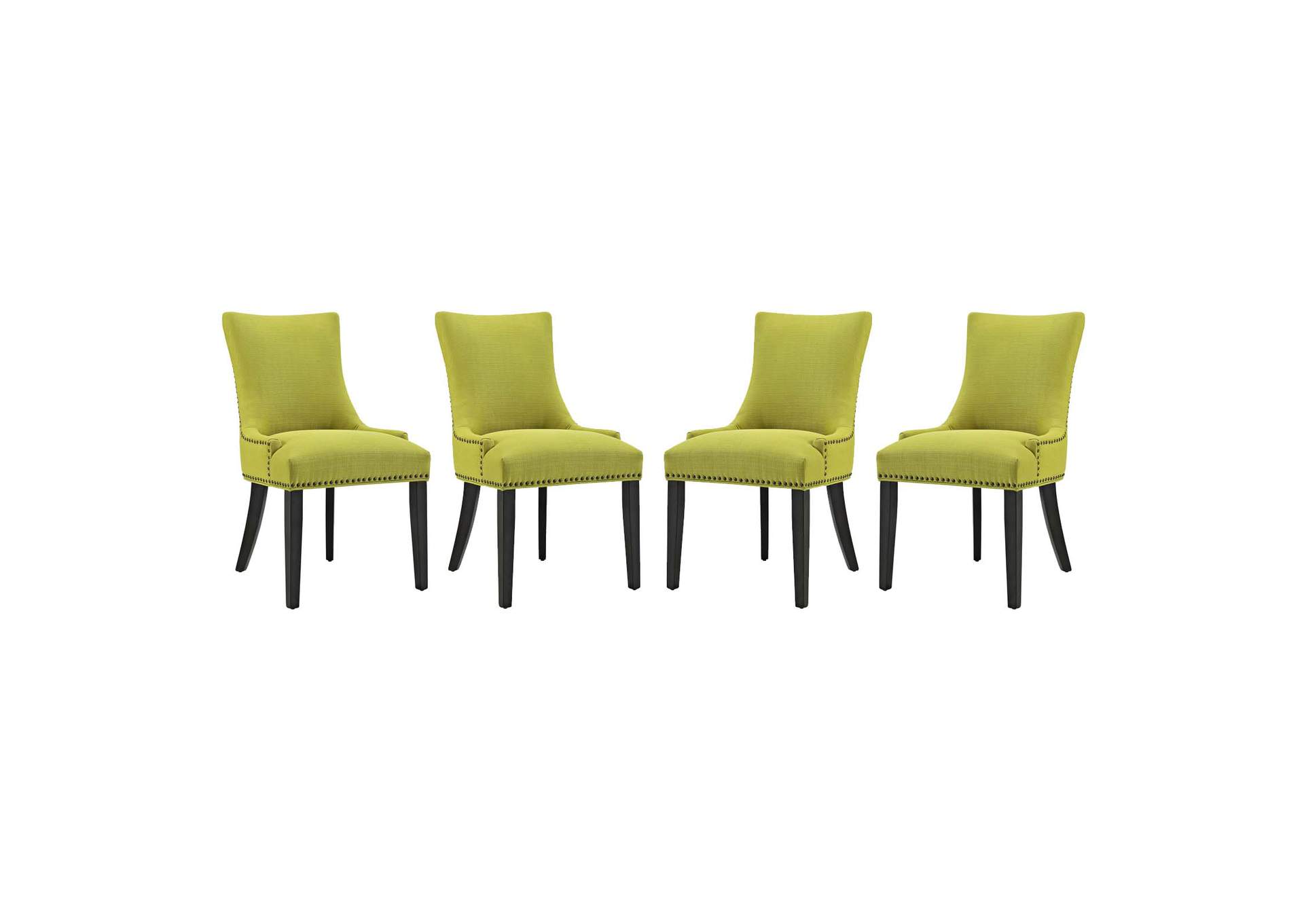 Wheatgrass Marquis Dining Chair Fabric [Set of 4],Modway