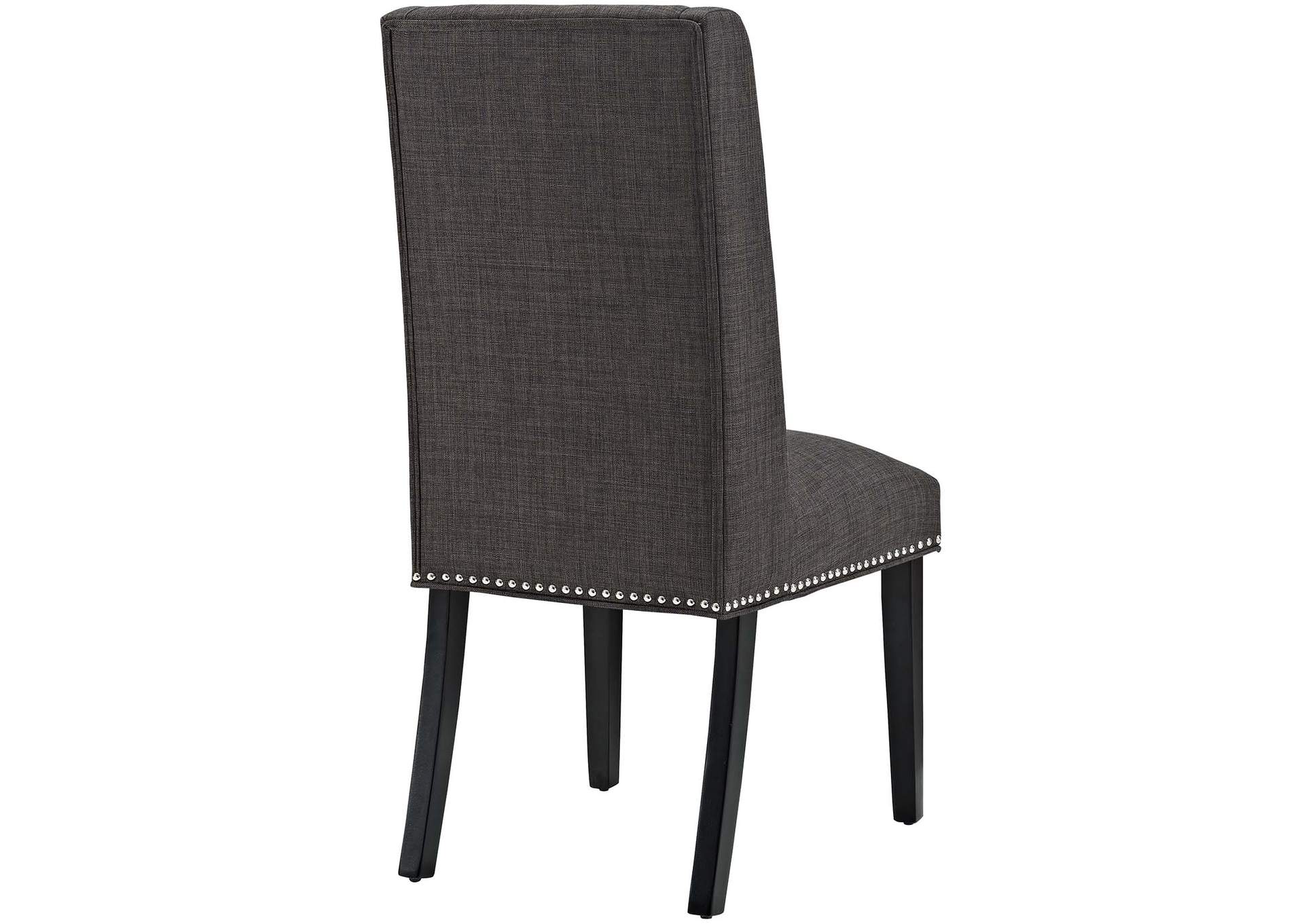 Brown Baron Dining Chair Fabric [Set of 4],Modway