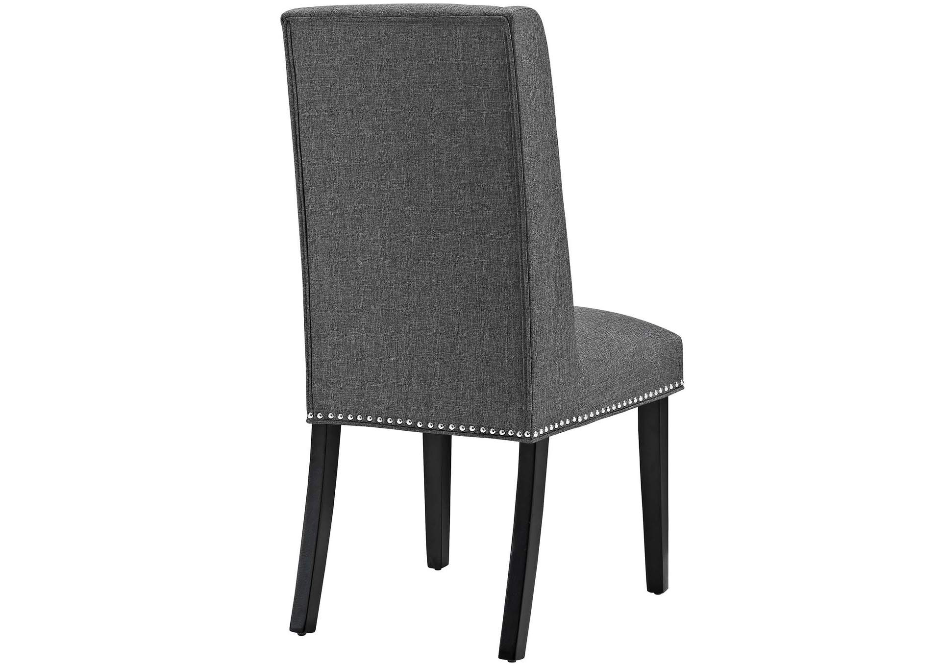 Gray Baron Dining Chair Fabric [Set of 4],Modway