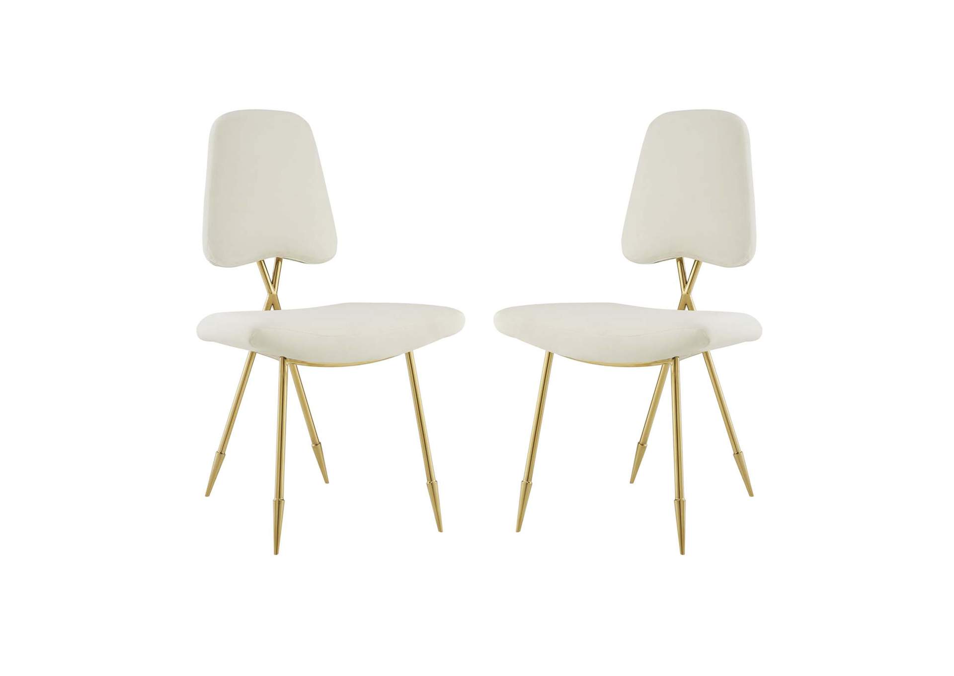 Ivory Ponder Dining Side Chair [Set of 2],Modway