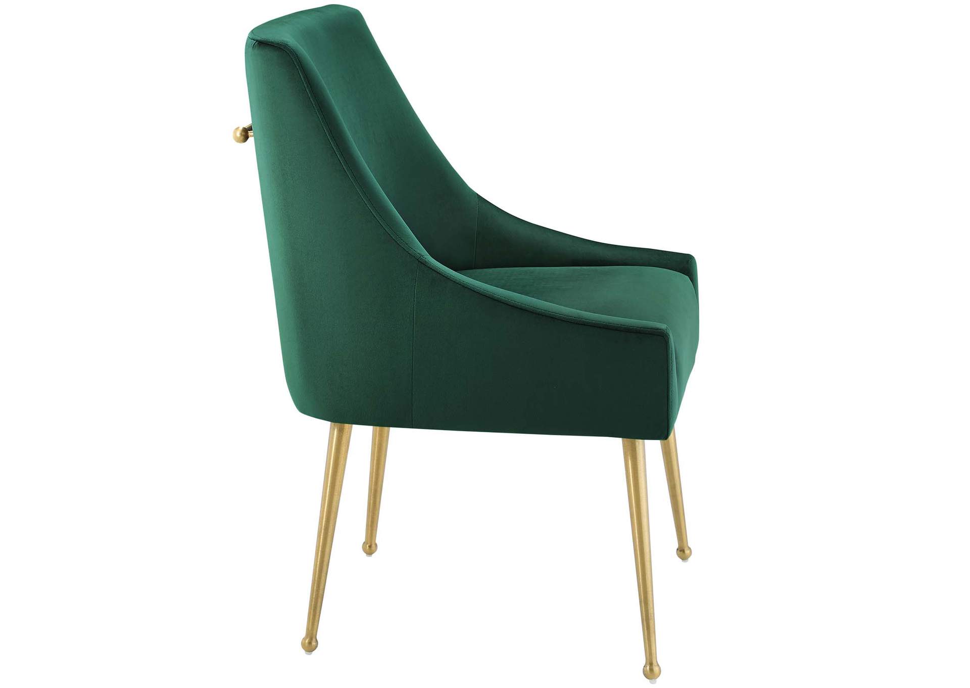 Green Discern Upholstered Performance Velvet Dining Chair,Modway