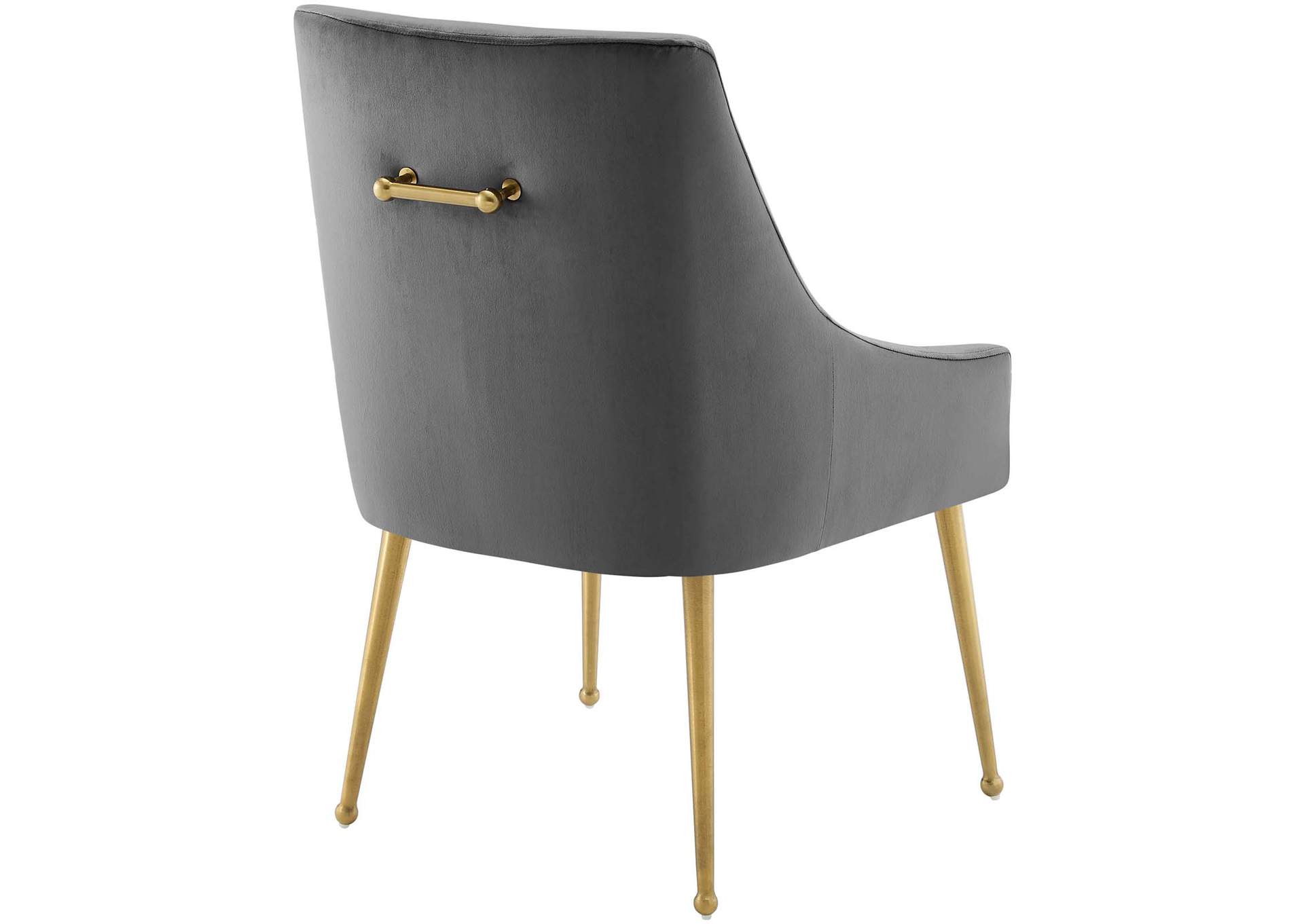 Gray Discern Upholstered Performance Velvet Dining Chair,Modway