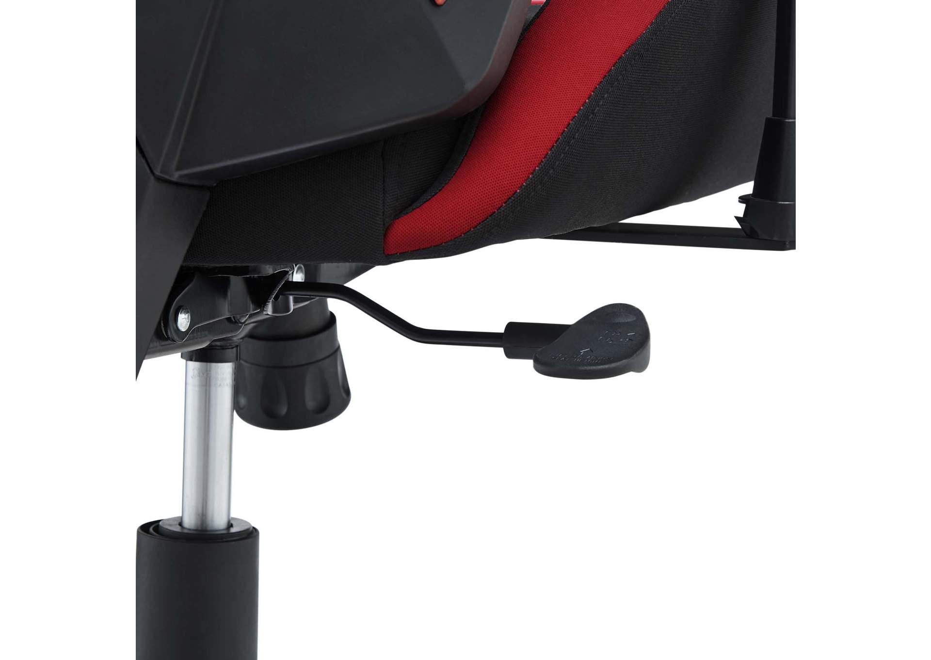 Black Red Speedster Mesh Gaming Computer Chair,Modway