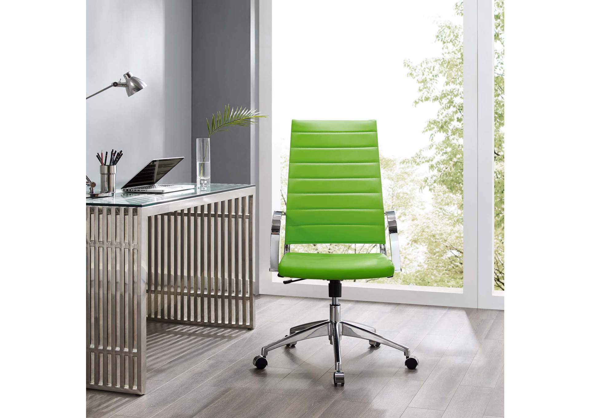 Bright Green Jive Highback Office Chair,Modway