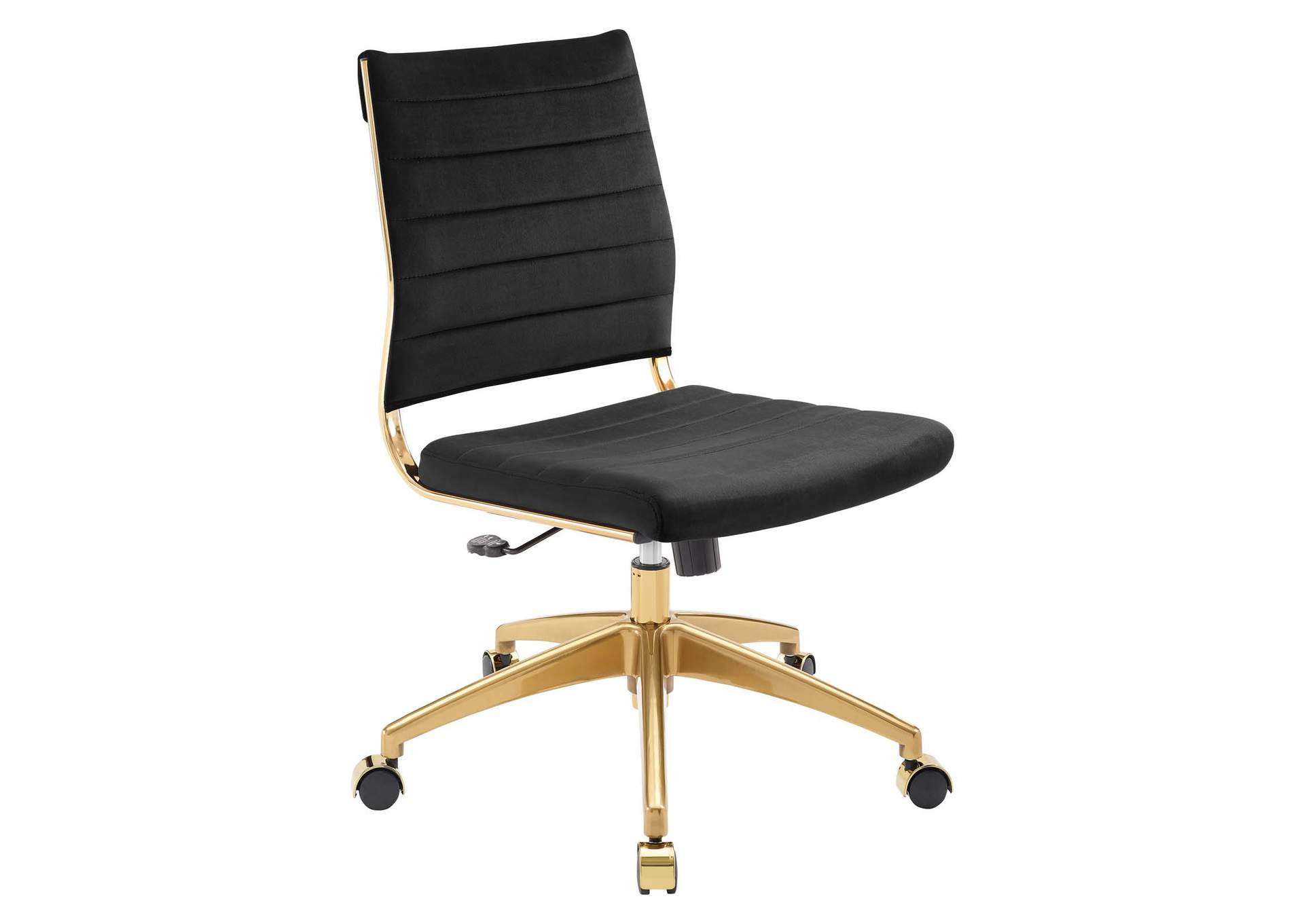 Jive Armless Mid Back Performance Velvet Office Chair,Modway