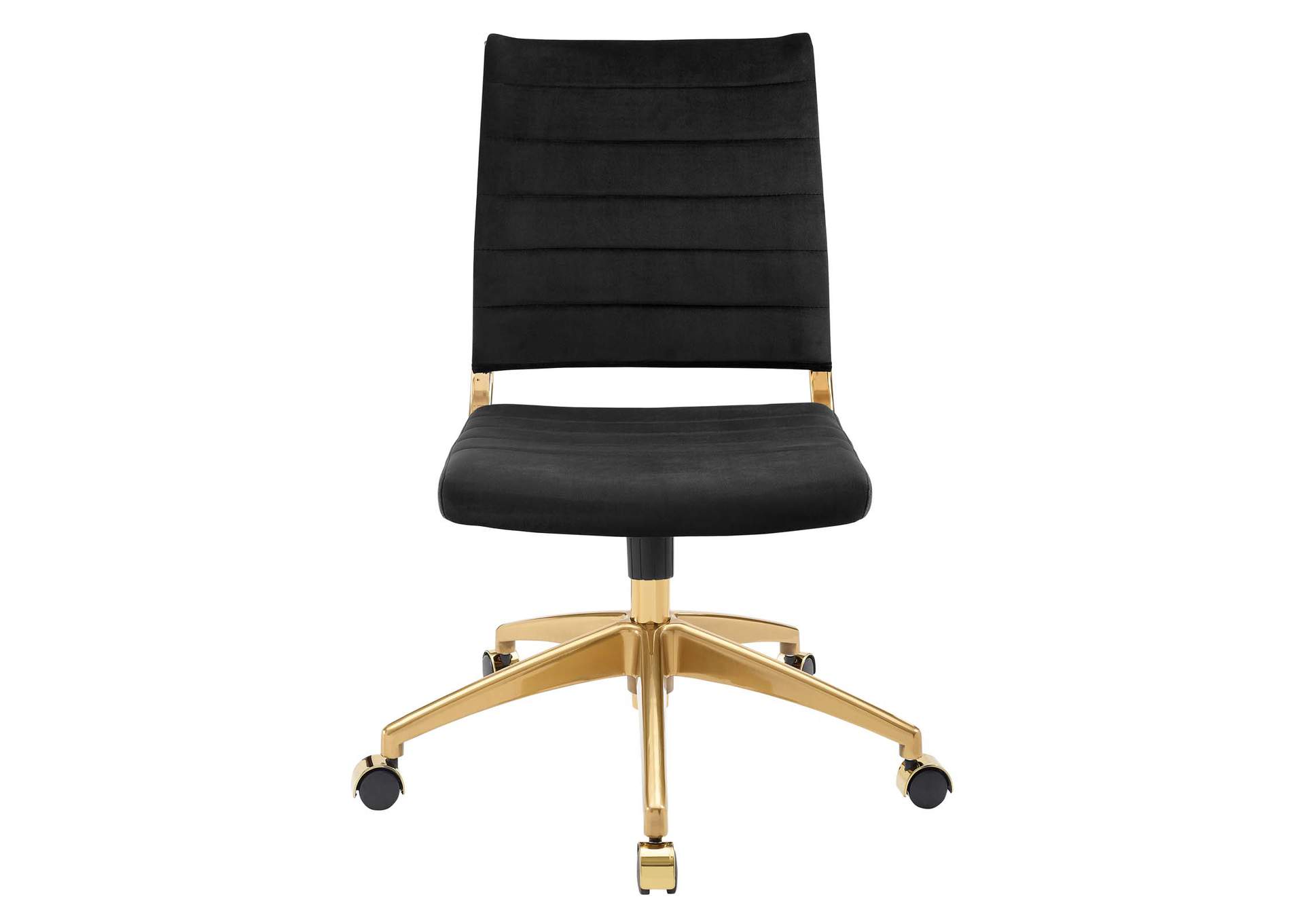 Jive Armless Mid Back Performance Velvet Office Chair,Modway