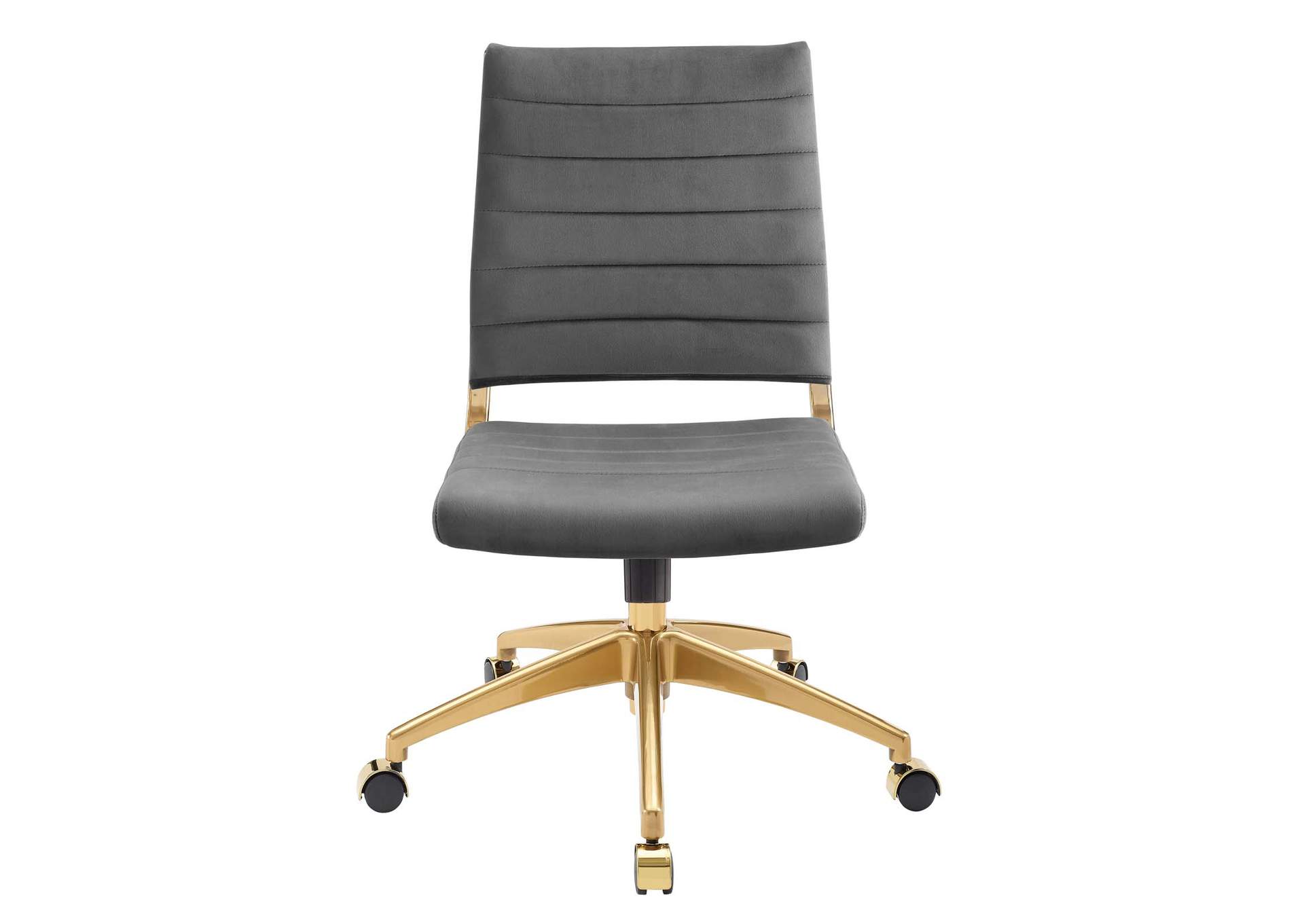 Jive Armless Mid Back Performance Velvet Office Chair,Modway