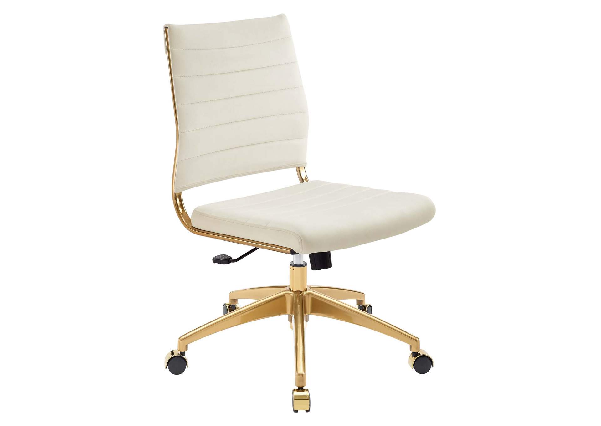 Jive Armless Mid Back Performance Velvet Office Chair,Modway