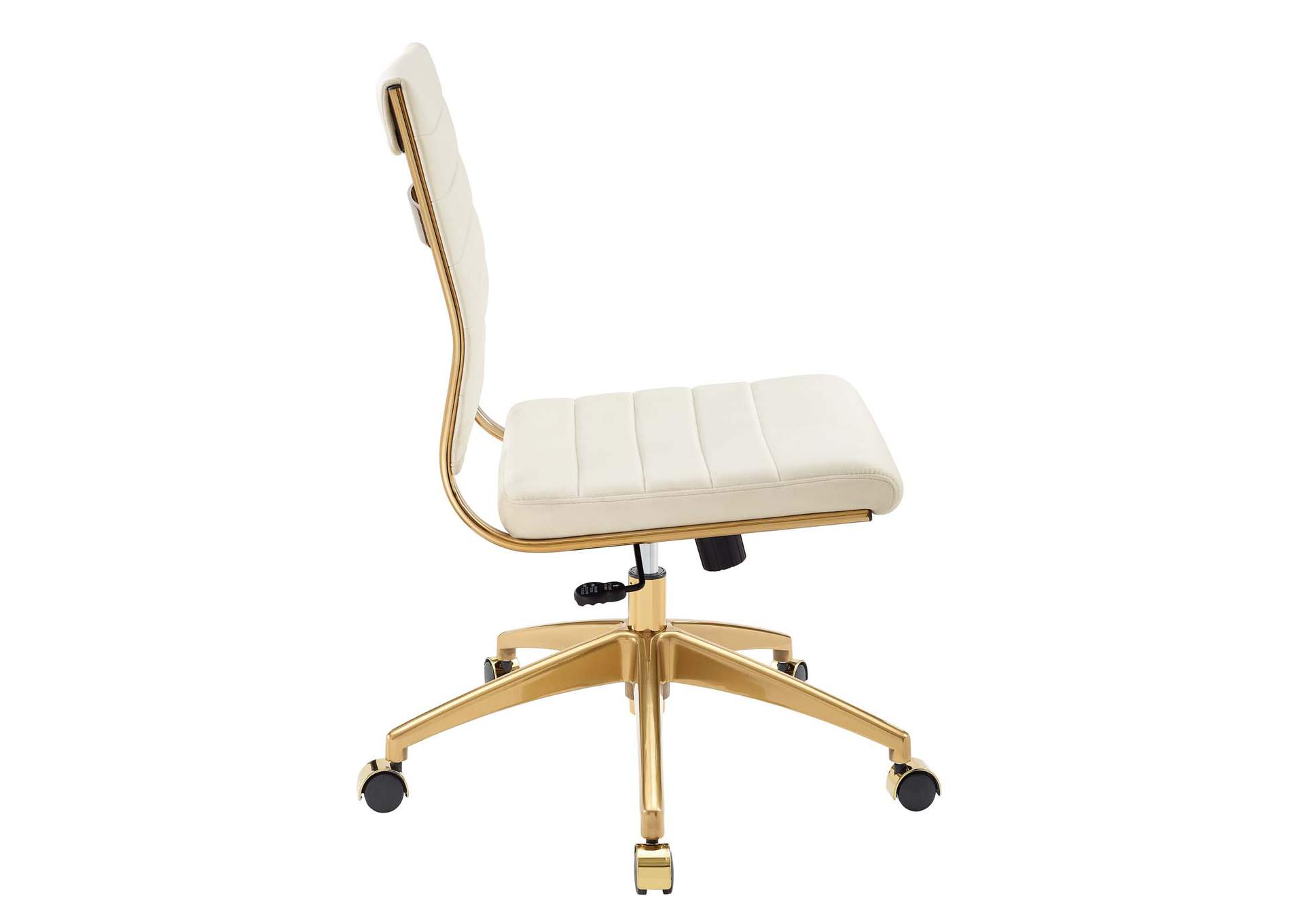 Jive Armless Mid Back Performance Velvet Office Chair,Modway