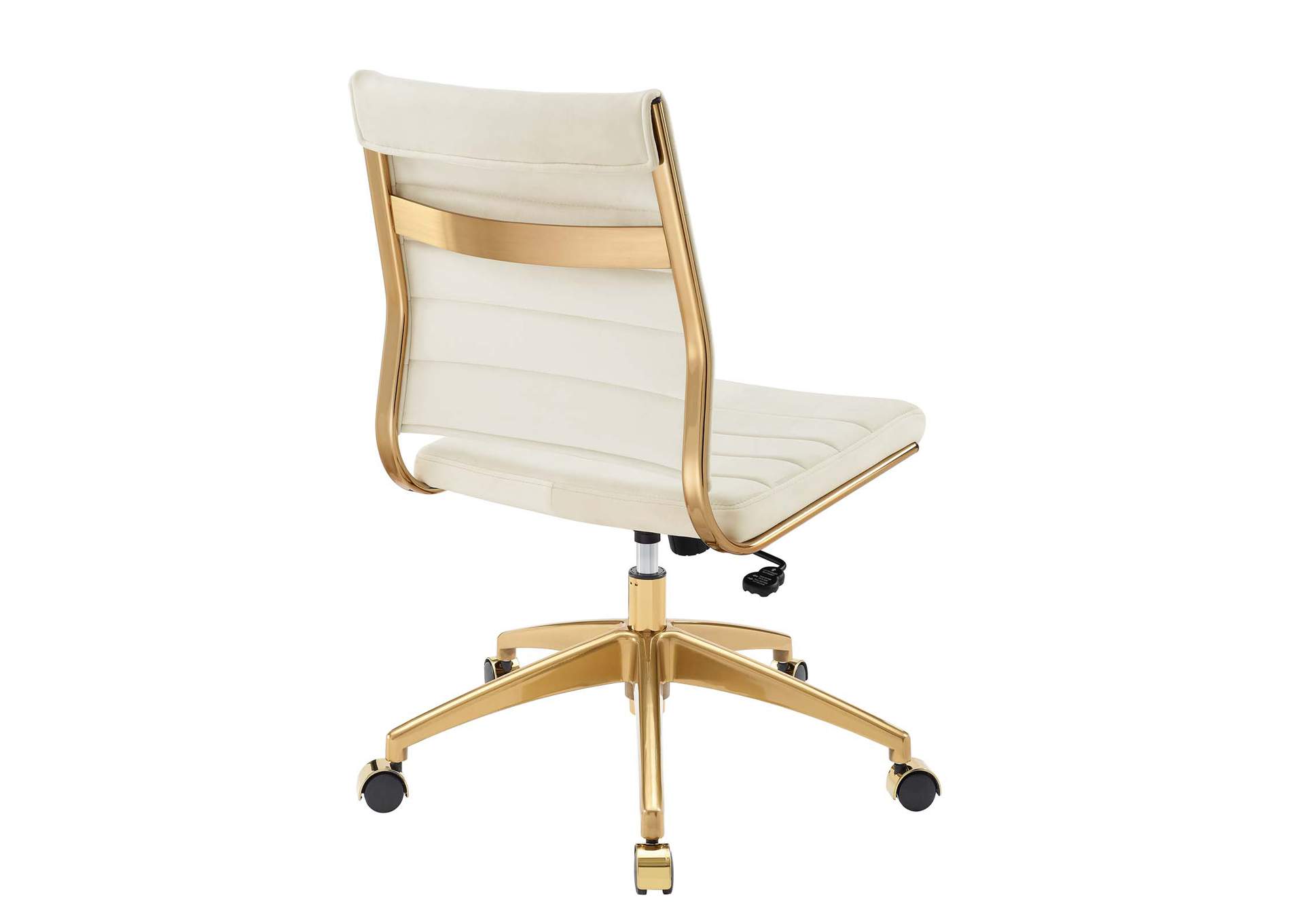 Jive Armless Mid Back Performance Velvet Office Chair,Modway