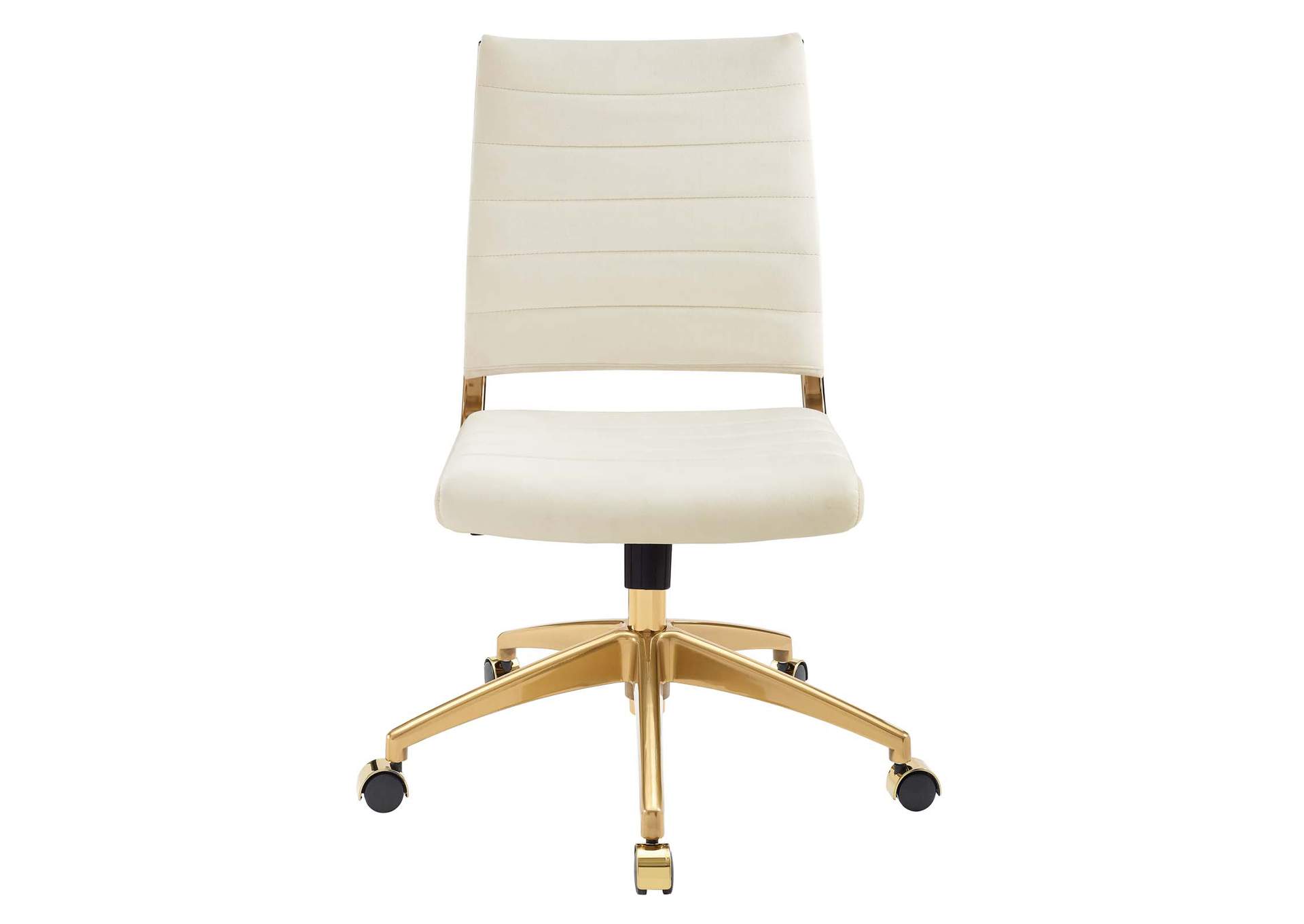 Jive Armless Mid Back Performance Velvet Office Chair,Modway