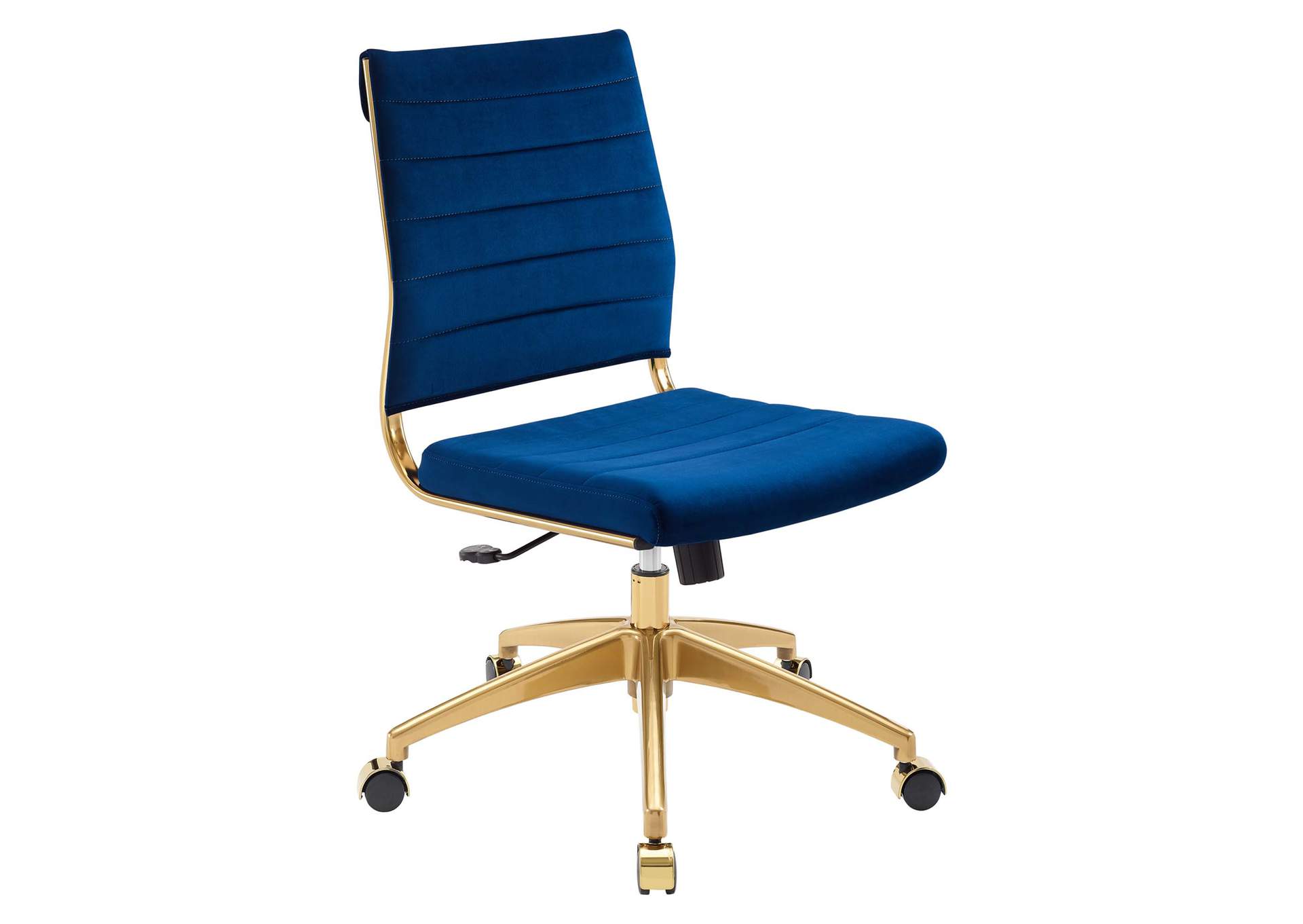 Jive Armless Mid Back Performance Velvet Office Chair,Modway