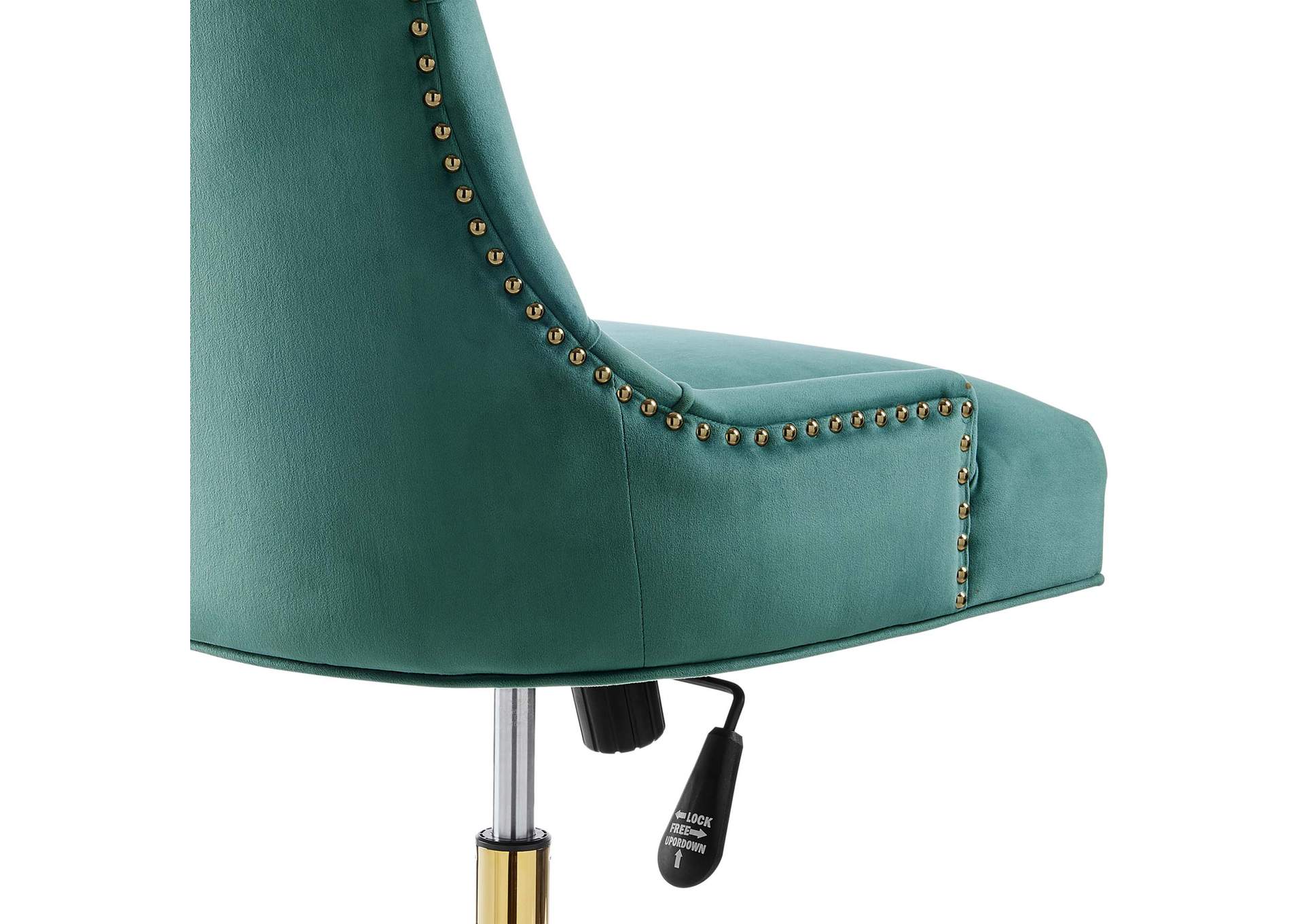 Regent Tufted Performance Velvet Office Chair,Modway