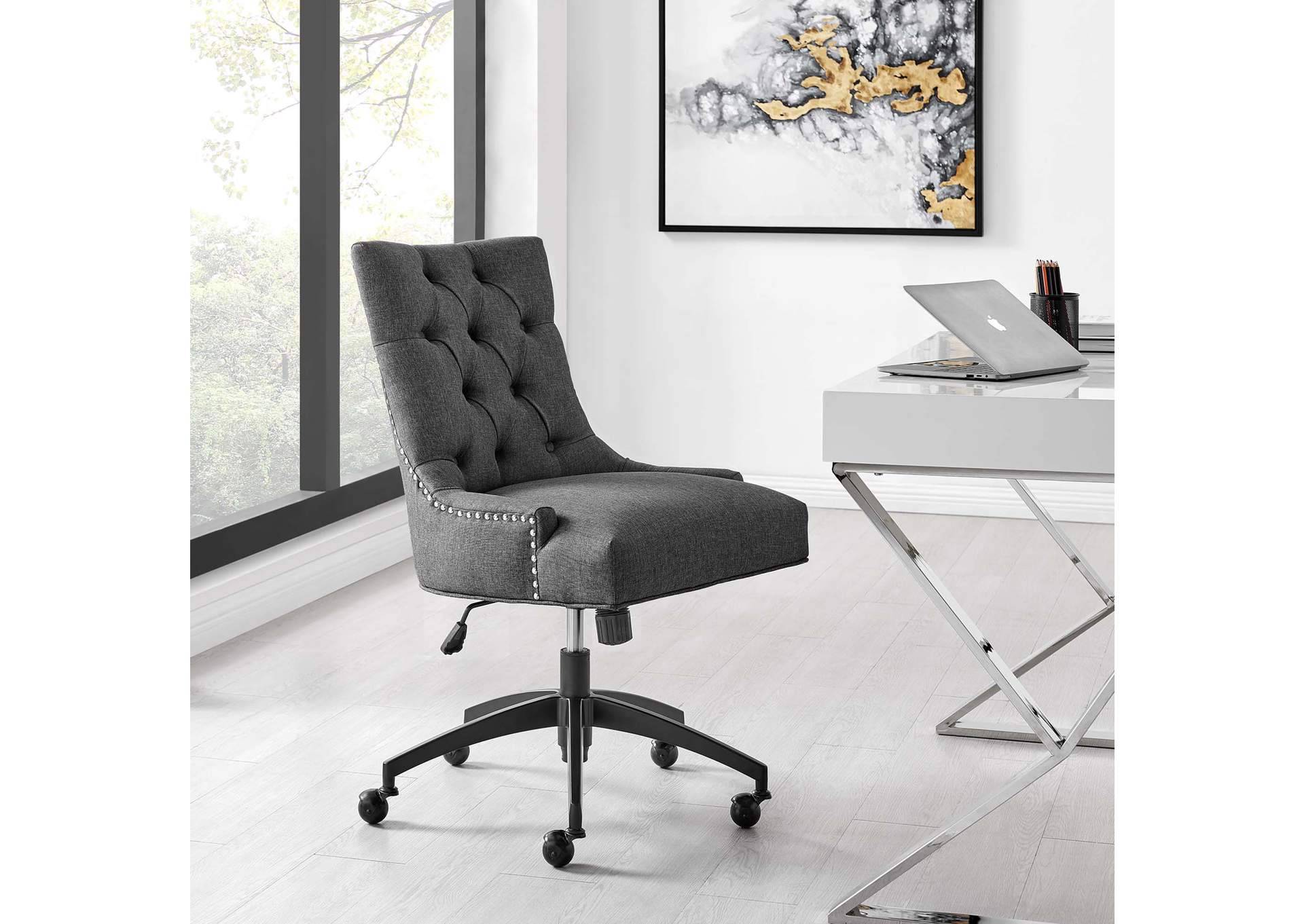 Regent Tufted Fabric Office Chair,Modway